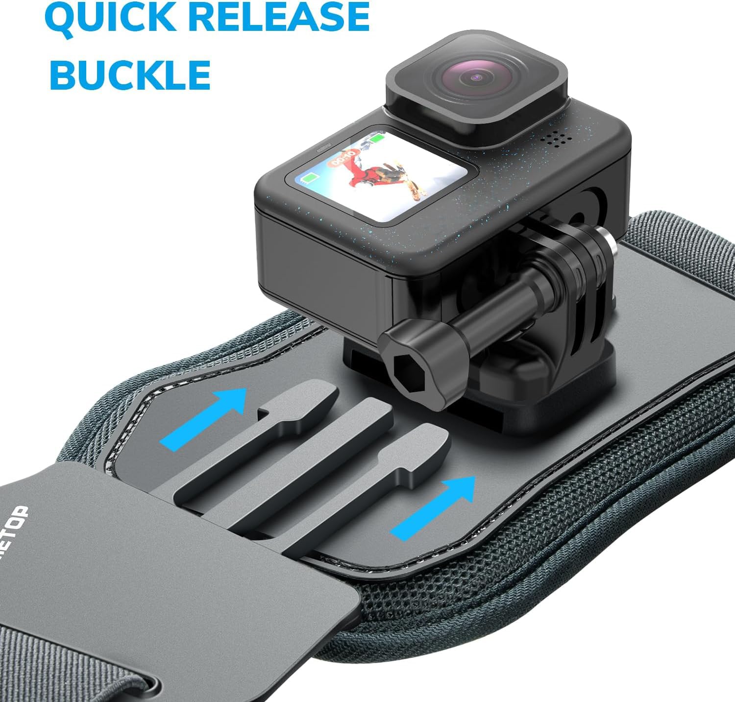 Sametop Phone Chest Mount Harness Holder Mobile Phone Strap Clip Compatible With Iphone Samsung Gopro 13/12/11/10/9/8 Dji Osmo And Most Cell Phones Action Cameras Pov/Vlog