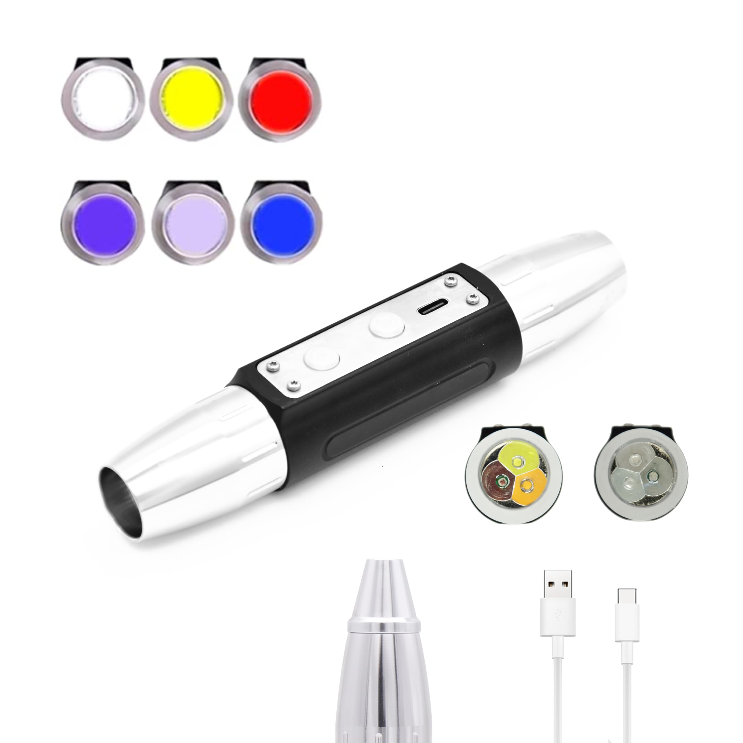 Omeni Jade Appraisal Light Detector Lamp Gem Tester Rechargeable Pen Light Gem Identification Flashlight,Jade Appraisal Flashlight For Jewelry Appraisal Gemstones Diamond