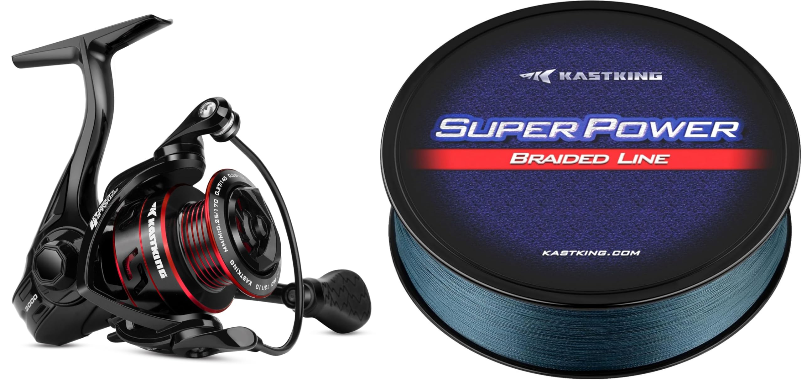 Kastking Royale Legend Ii Fishing Reel & Superpower Braided Fishing Line