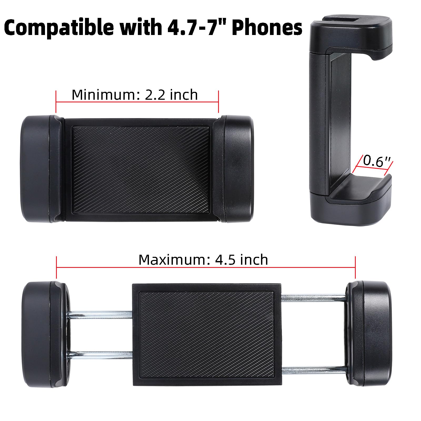 Fpn Mini Cell Phone Tripod, 3 In 1 Flexible Phone Tripod With Wireless Remote For Video Recording Vlogging Selfie, Portable Small Tripod Stand Compatible With Iphone, Samsung, 4.7''-7'' Phones