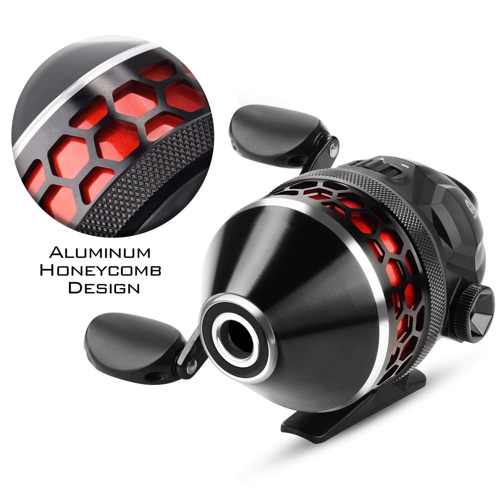 Kastking Brutus Spincast Fishing Reel, Royale Legend Pro Technique Bass Fishing Rods