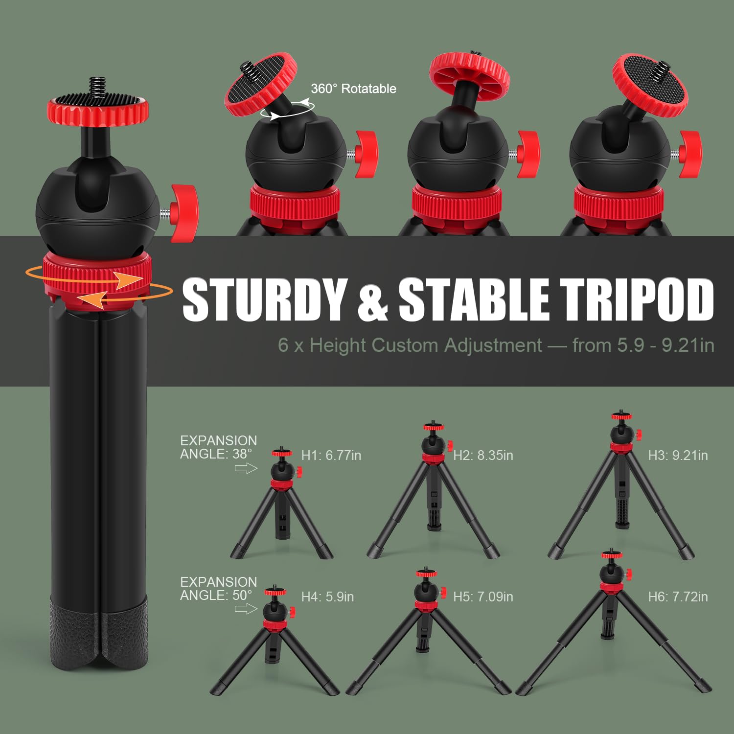 Riroma Monocular - Telescope 12X60 Hd Monocular With Smartphone Adapter Tripod & Portable Bag, Monoculars For Adults High Power With Bak4 Prism & Fmc Lens, Suitable For Bird Watching Hunting Hiking Camping