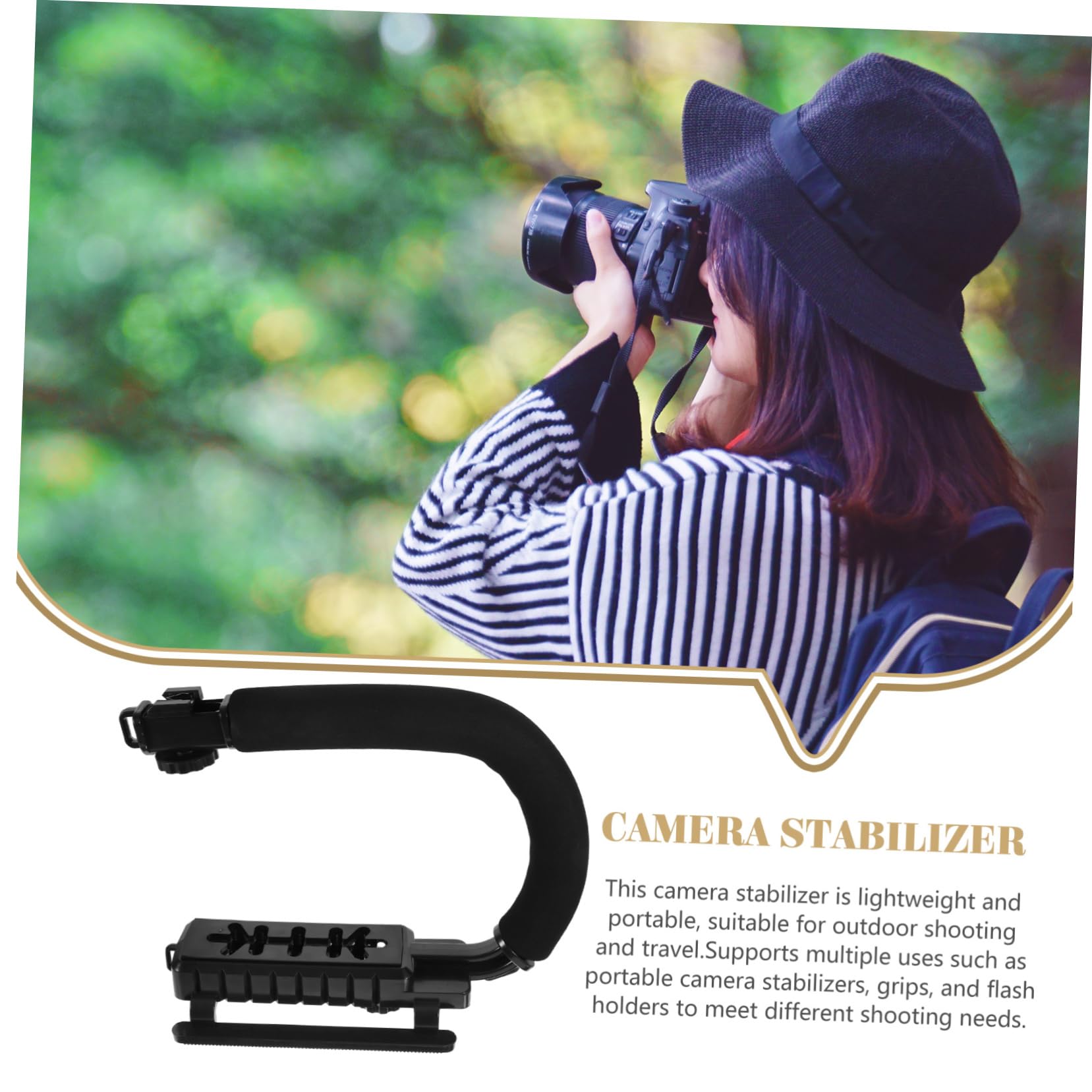 Veemoon Dslr Camera Stabilizer Phone Gimbal Filming Accessories -In-One Mounting System