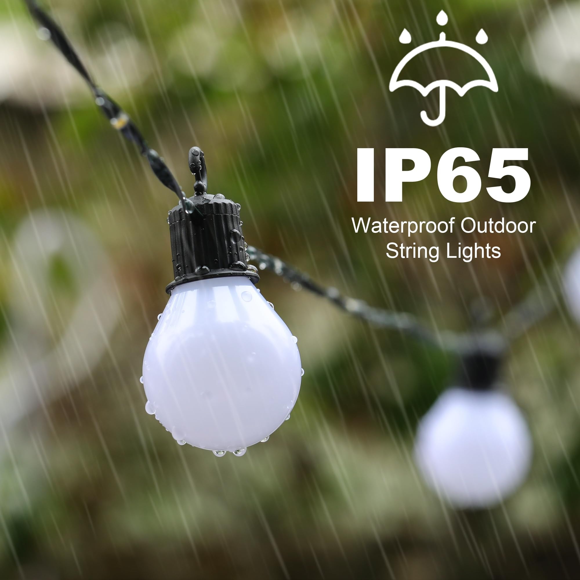 Lertdai Solar String Lights Outdoor With Remote Waterproof 33 Feet 100 Led Solar Patio Lights Usb Rechargeable 8 Light Modes Solar Powered String Lights For Outside Garden Backyard Christmas Party Decor