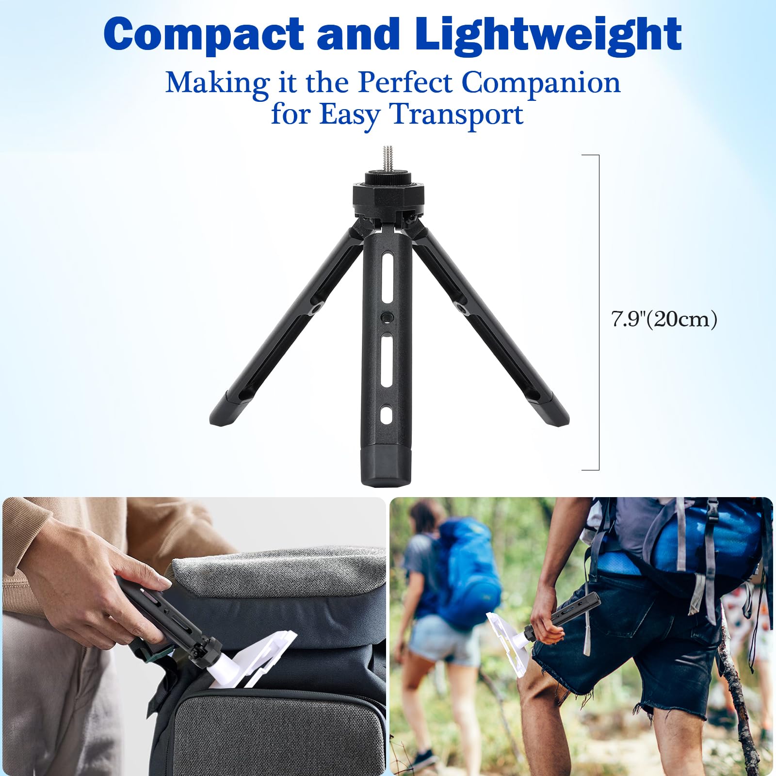 Zeroffi Starlink Mini Tripod Mounting Kit, Portable Starlink Mini Tripod Mount Include Starlink Mini Stand And Tripod Adapter, Compact Size Accessories For Starlink Mini