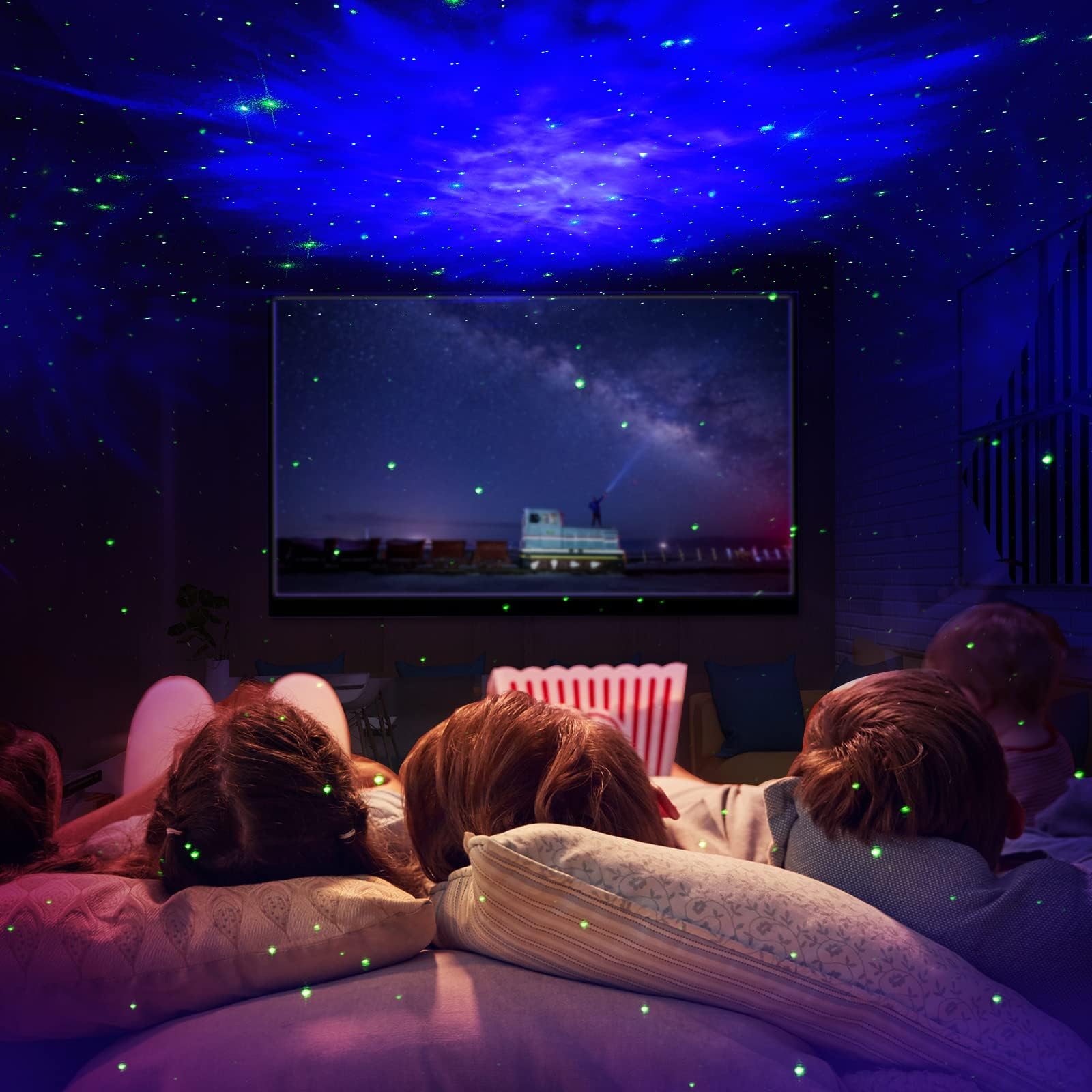 Staperfo Astronaut Galaxy Projector Night Light - Stars Projector For Ceiling With Timer And Remote,  For Kids Adults For Bedroom, Birthdays,Christmas