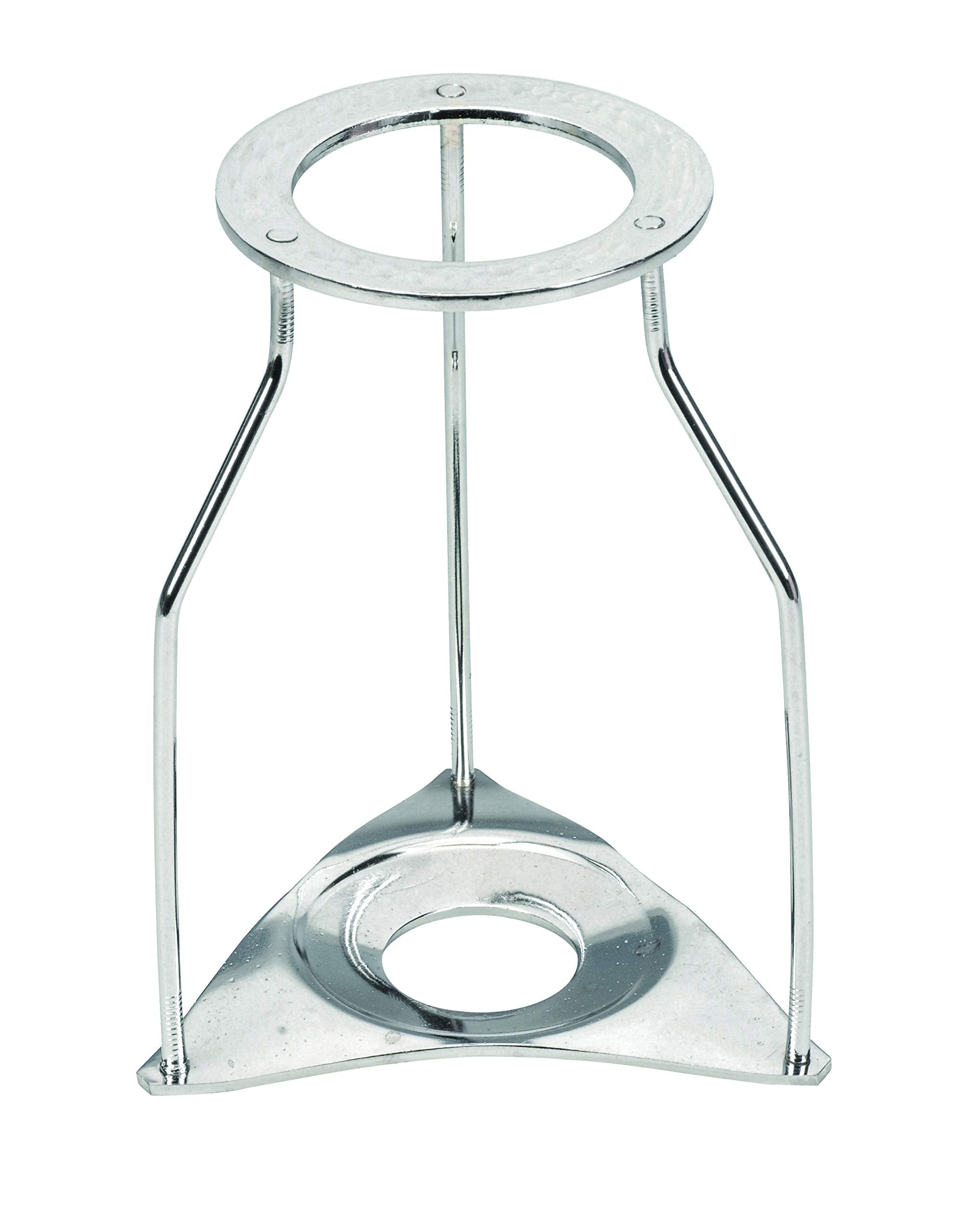 Eisco Labs Stainless Steel Lab Tripod, 7" Tall, 2.5" Inner Diameter