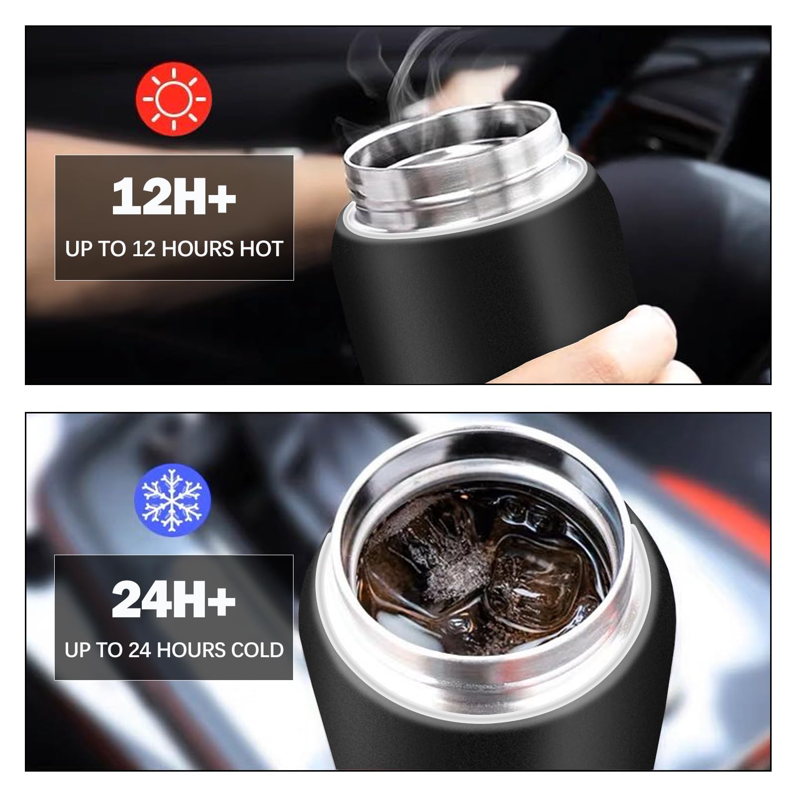 Artso 32 Oz Insulated Water Bottle Stainless Steel Double Walled Vacuum Leak Proof Hot Cold Sports