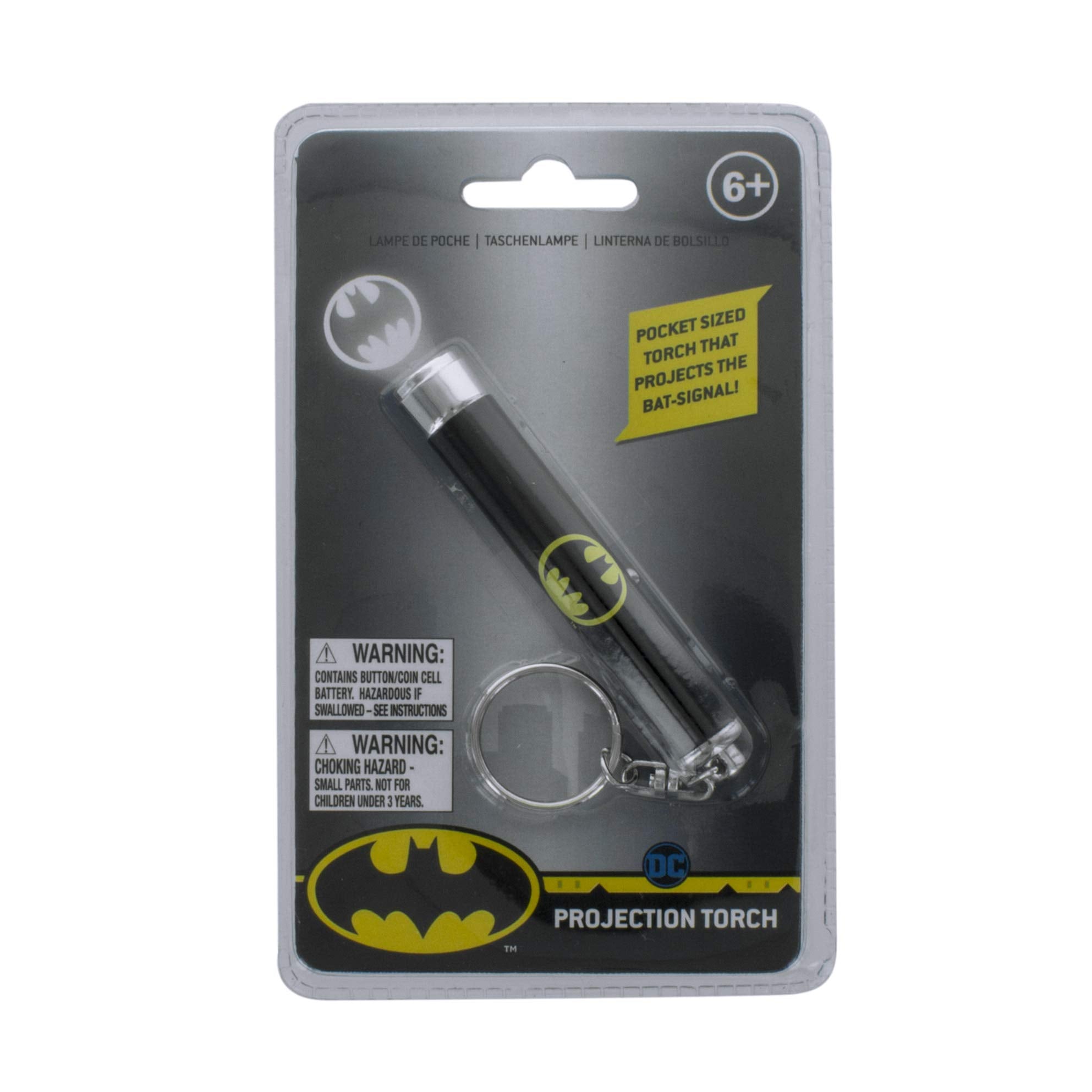 Batman Paladone Dc Comics Officially Licensed Merchandise Projection Torch - Flashlight With Bat Signal