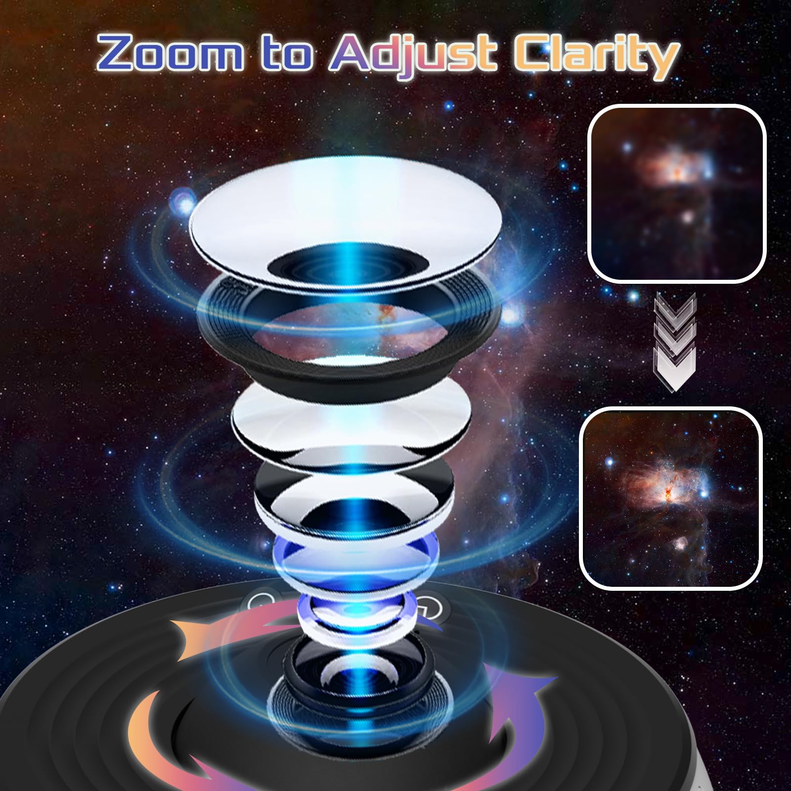 Nawchedo Galaxy Projector, 13 In 1 Home Planetarium Galaxy Projector For Bedroom, Star Projector Galaxy Light With Timer, Adjustable Focus Night Light Projector For Kids Adults, Ceiling Projector, Room Decor