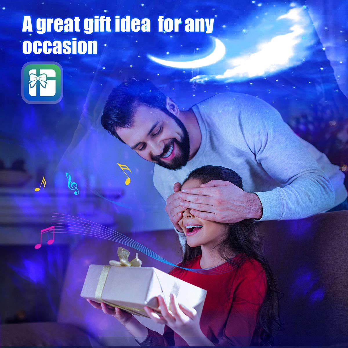 Lazenry Galaxy Projector Star Projector 3 In 1 Ocean Galaxy Night Light Ceiling Projector Galaxy 360 Pro Galaxy Globe Projector 40 Lighting Modes With Remote Voice Control For Bedroom  For Kids Adults