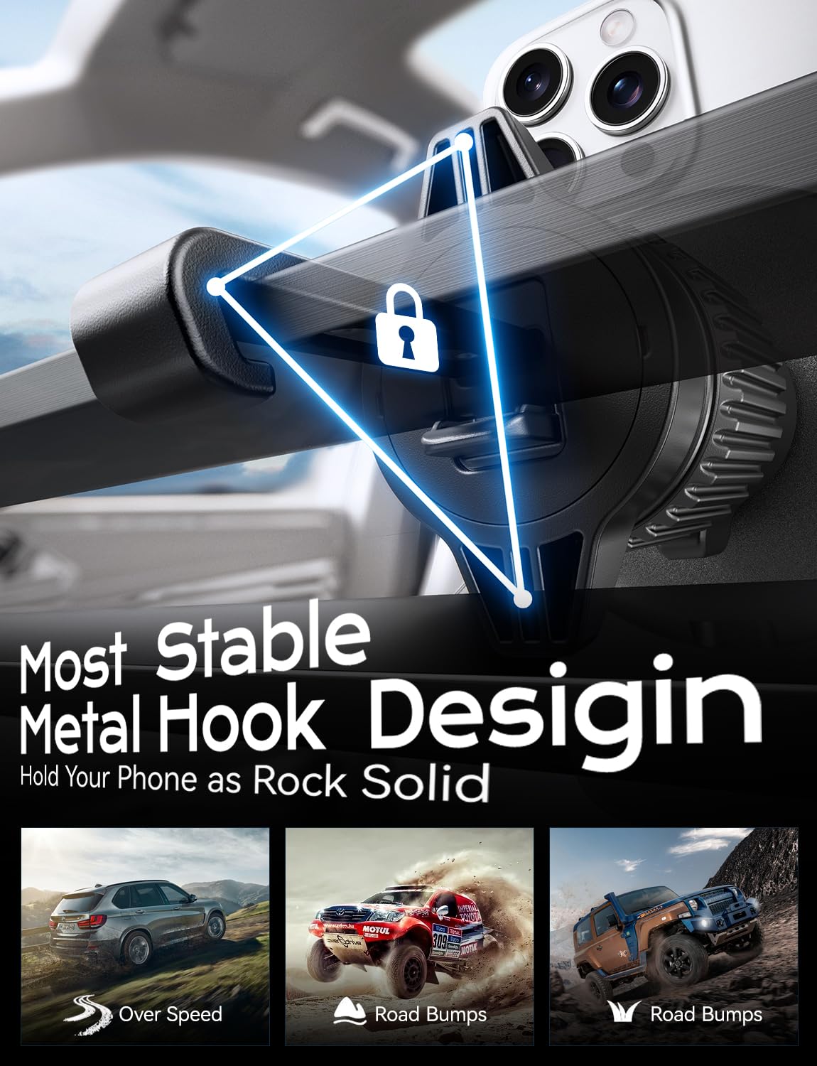 Uptohigh For Magsafe Car Mount Charger, 15W Fast Charging Led Magnetic Wireless Car Charger, Air Vent Phone Holders For Your Car For Magsafe Car Phone Holder For Iphone 15/14/13/12 Fast Charging