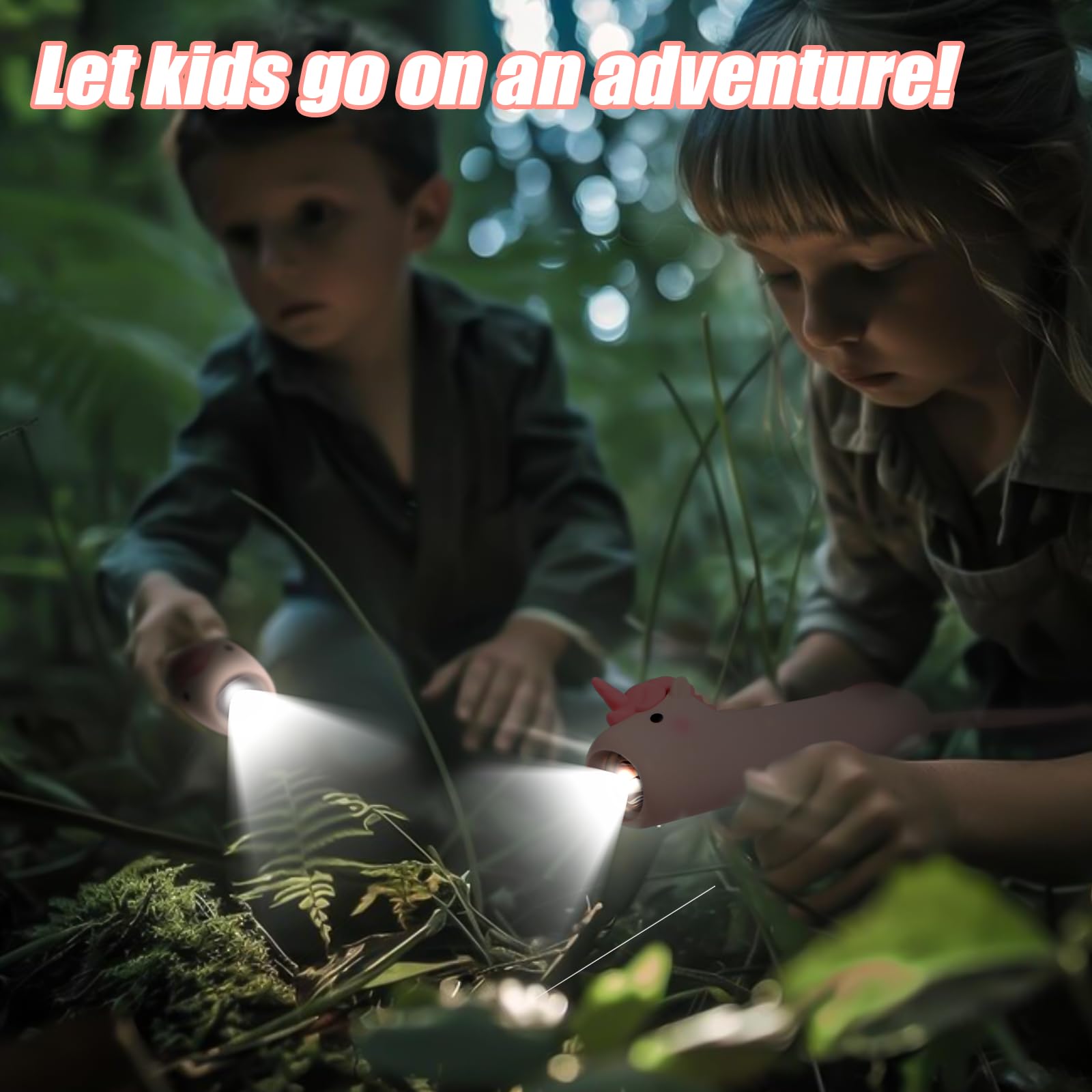 Cheerio Unicorn Kids Flashlight – Rechargeable Led Silicone Flashlight For Toddlers, 3 Modes Dimmable Light, Drop-Proof, Lightweight, Cute Mini Torch For Camping, Reading, Birthday  For Girls & Boys
