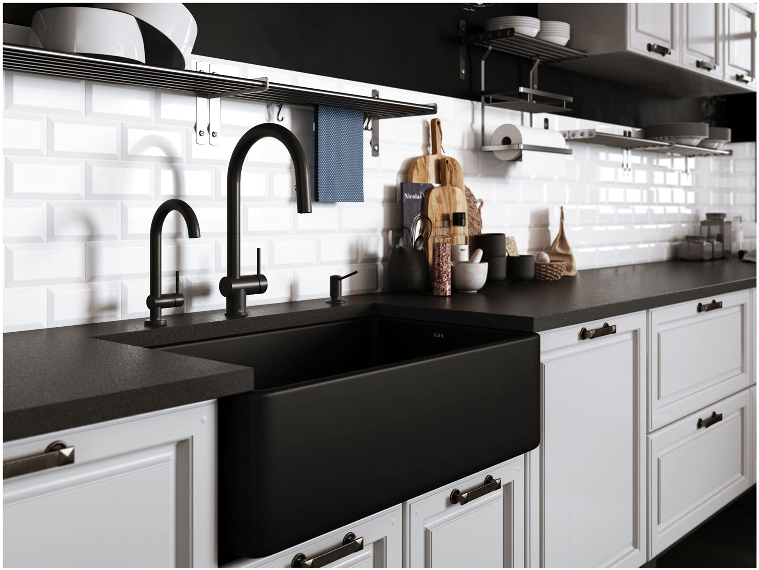 Riobel Az201C - Azure Kitchen Faucet With Spray, Chrome