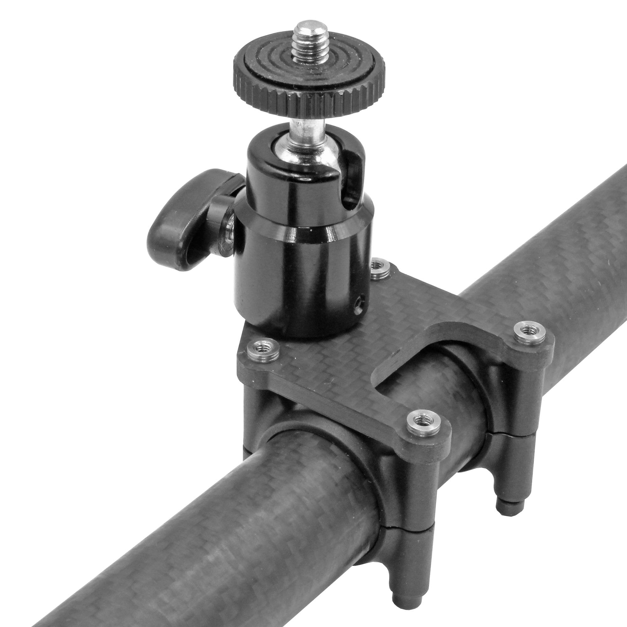 Gyrovu Carbon Fiber Plate Lightweight Durable V2 Monitor Mount For Dji Ronin-M/Ronin-Mx/fly Movi