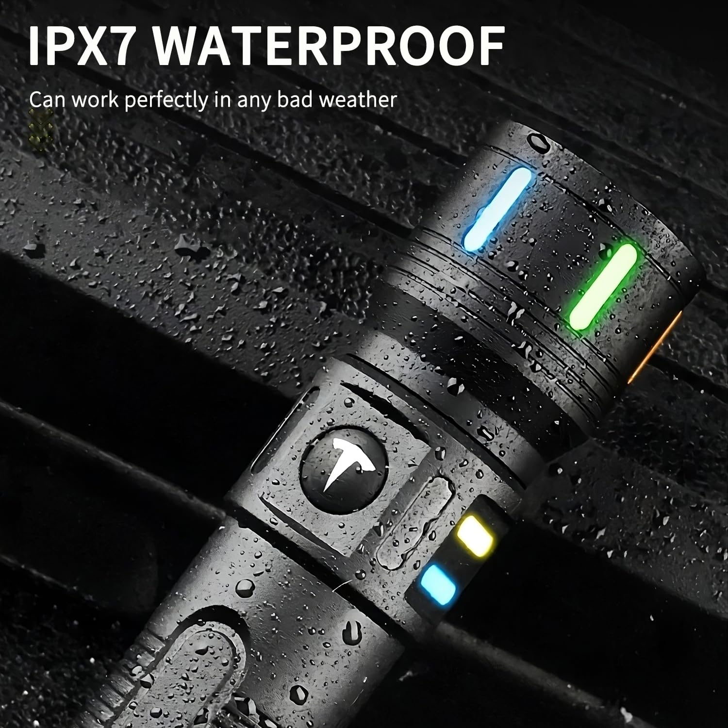 Kwznob Small Led Flashlights 20000 High Lumens Rechargeable, Handheld Zoomable Flash Light, Powerful Waterproof Flashlight For Hiking Emergencies