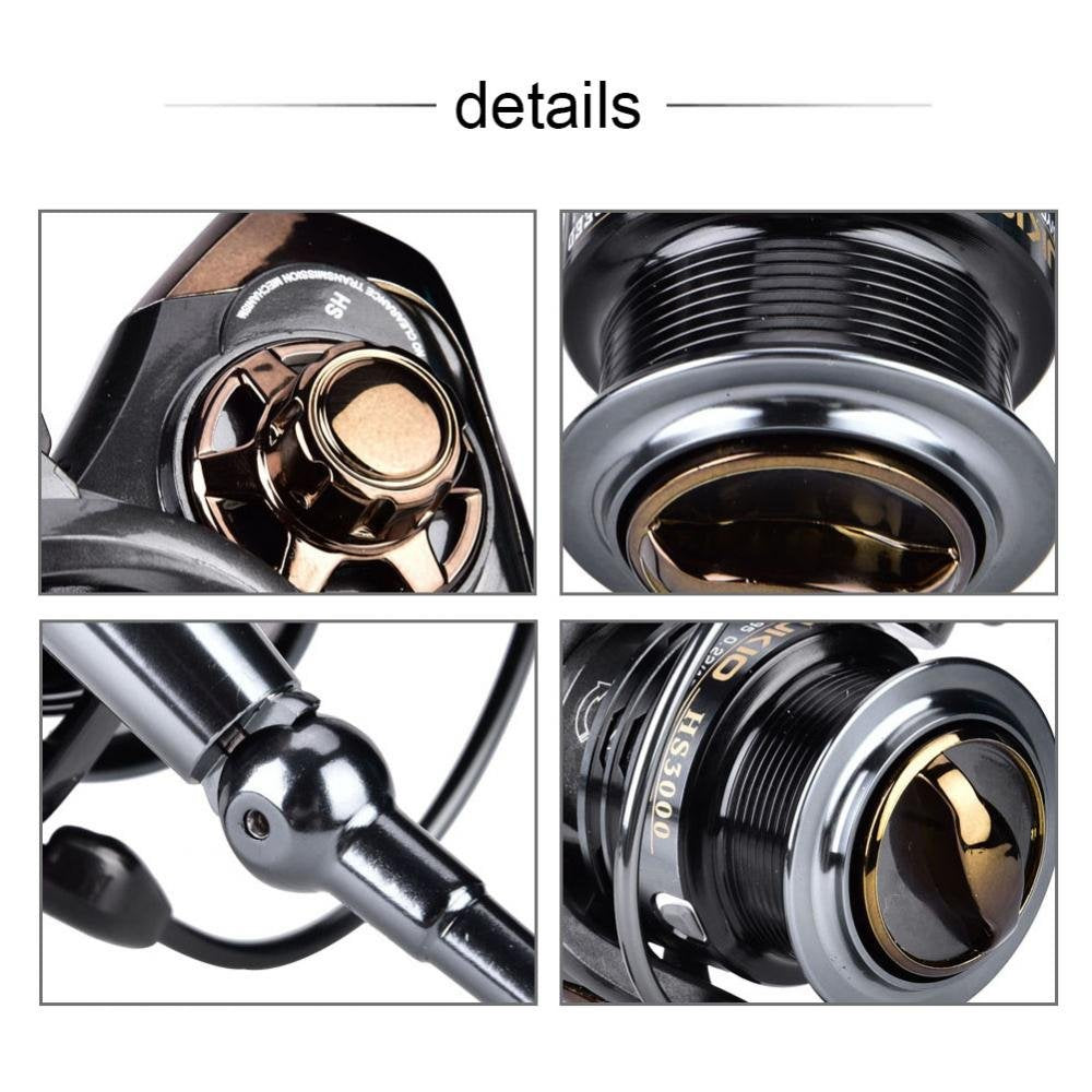 Fafeims High Speed 7.1:1 Match Reels Smooth Fishing Baitcasting Reel (Hs3000)