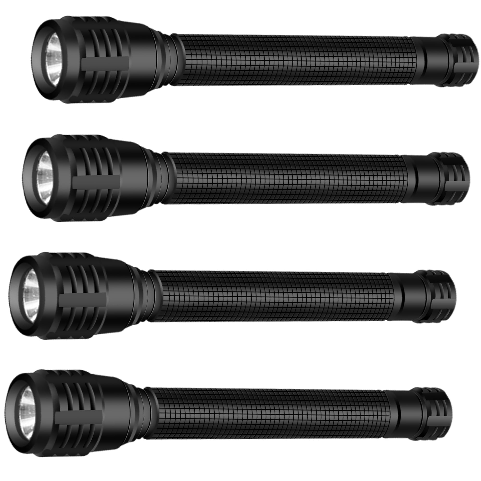 Denarp Led Pen Flashlights, Compact Mini 1200 Lumen Single Mode Pocket Flashlights For Inspection, Work, Emergency, 4 Pack