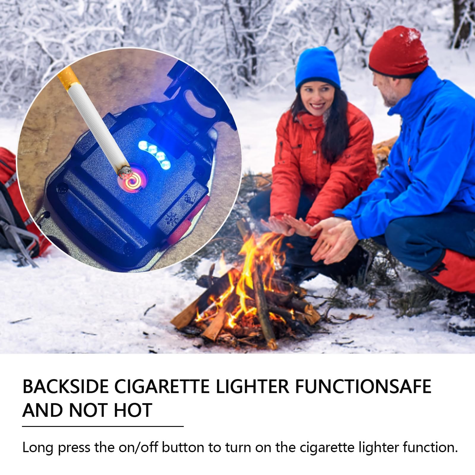 Makdak Keychain Flashlight - 2Pc Arabiner Flashlight Tool Cob Keychain Work Light 7 Light Modes 1600Lumen Flashlights For Emergencies Small Led Flashlight Usb Light Work Light Orange And Blue