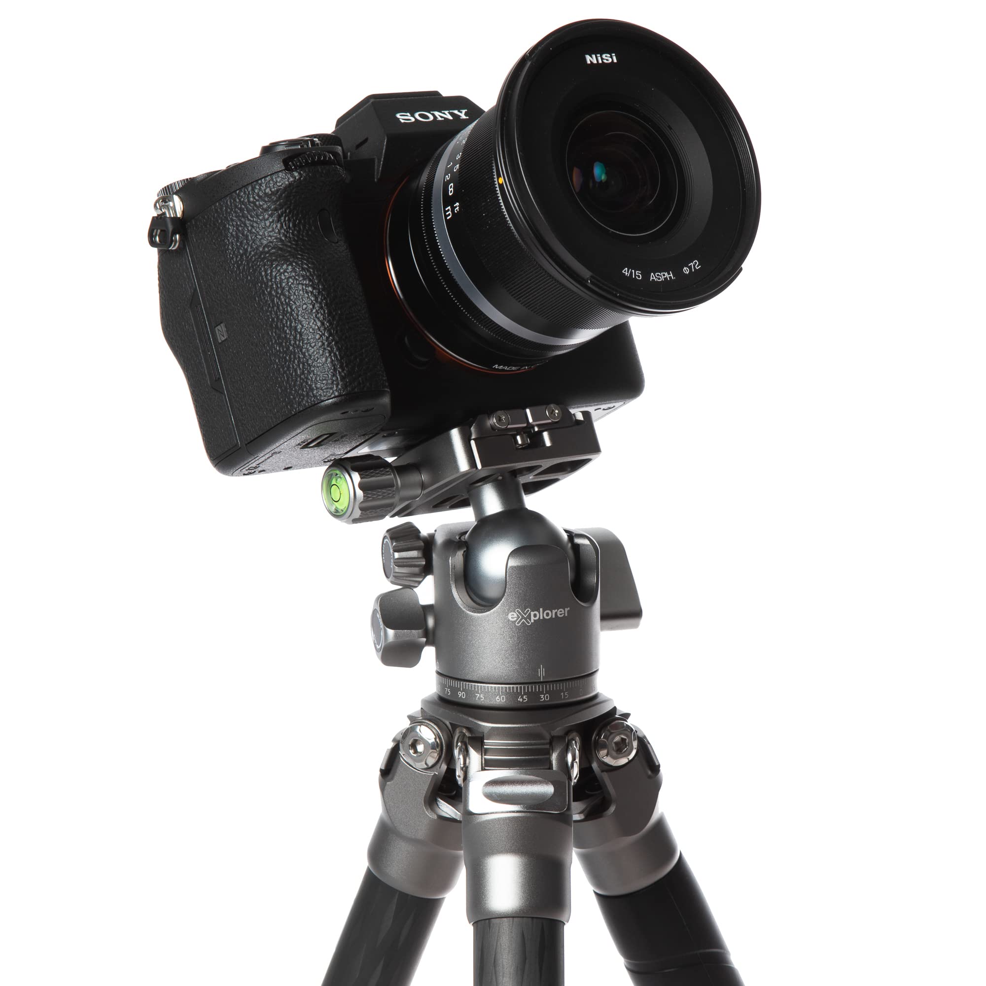 Explorer Ex-Exp Expedition 4-Section Carbon Fiber Travel Tripod/Monopod With Bx-33 Ball Head
