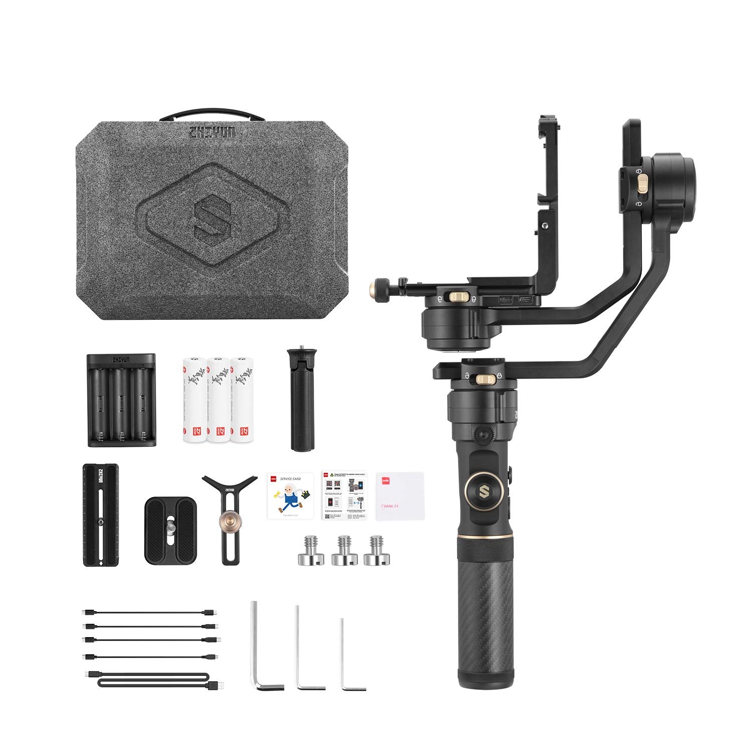 Zhiyun Crane 2S 3-Axis Gimbal Stabilizers For Dslr &Mirrorless Camera