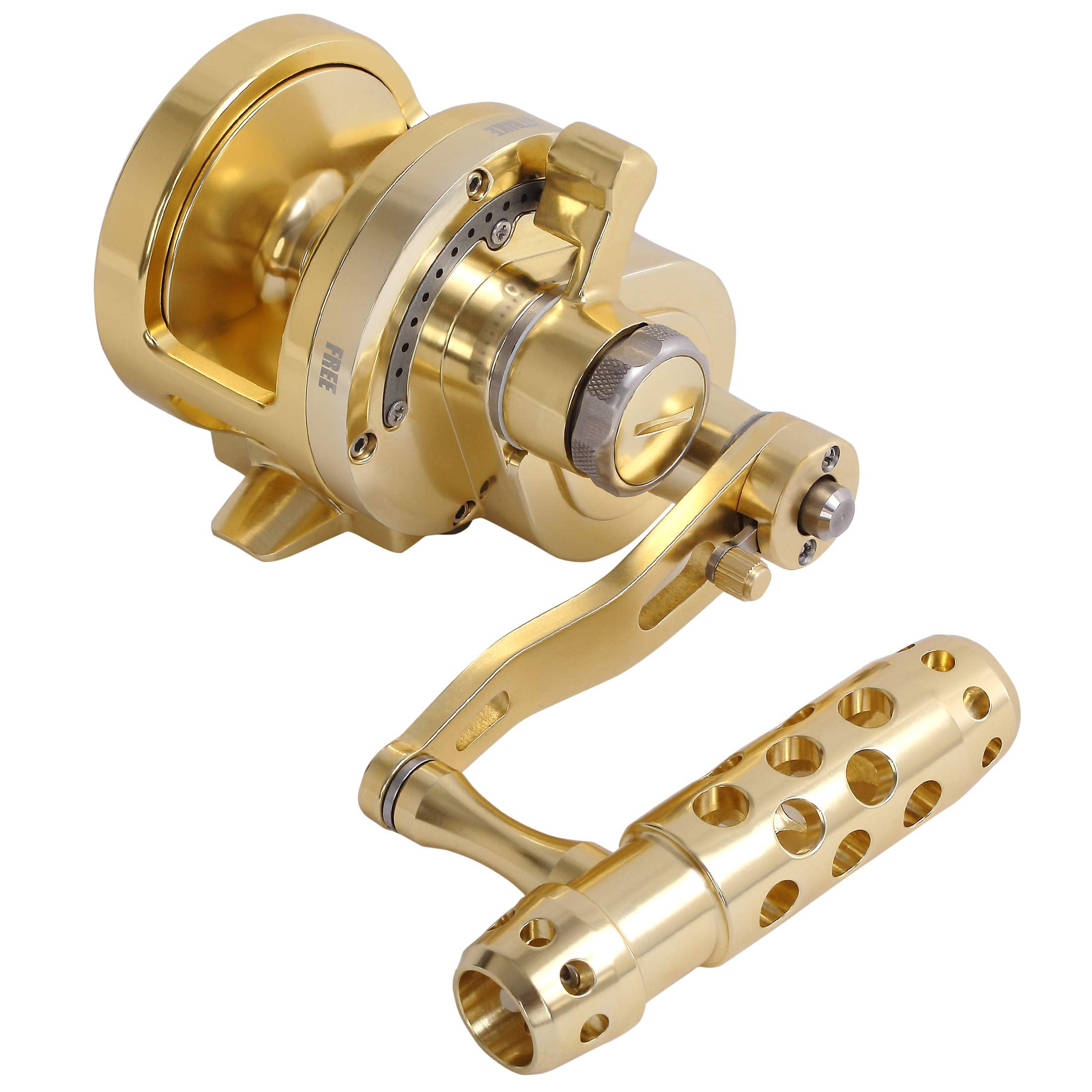Saion Cnc Full Metal Trolling Jigging Reel 20Kg 44Lbs Lever Drag Deep Sea Ocean Boat Fishing 2 Speed High And Low