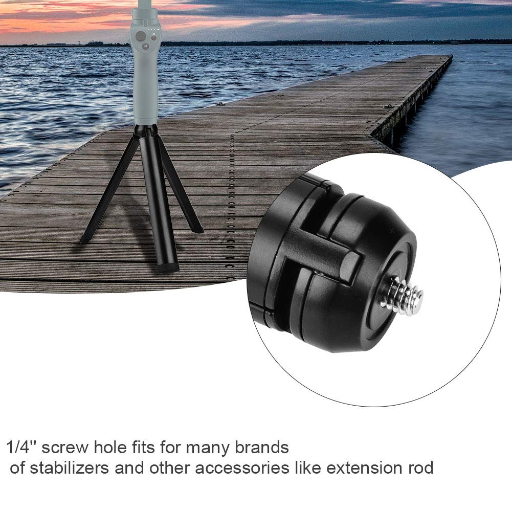 Agatige Desktop Tripod, Handheld Stabilizer Support Mini Tripod Phone Tripod Stand Heavy Duty Tripod For Camera, Phone, Webcam, Camera Video Camcorder