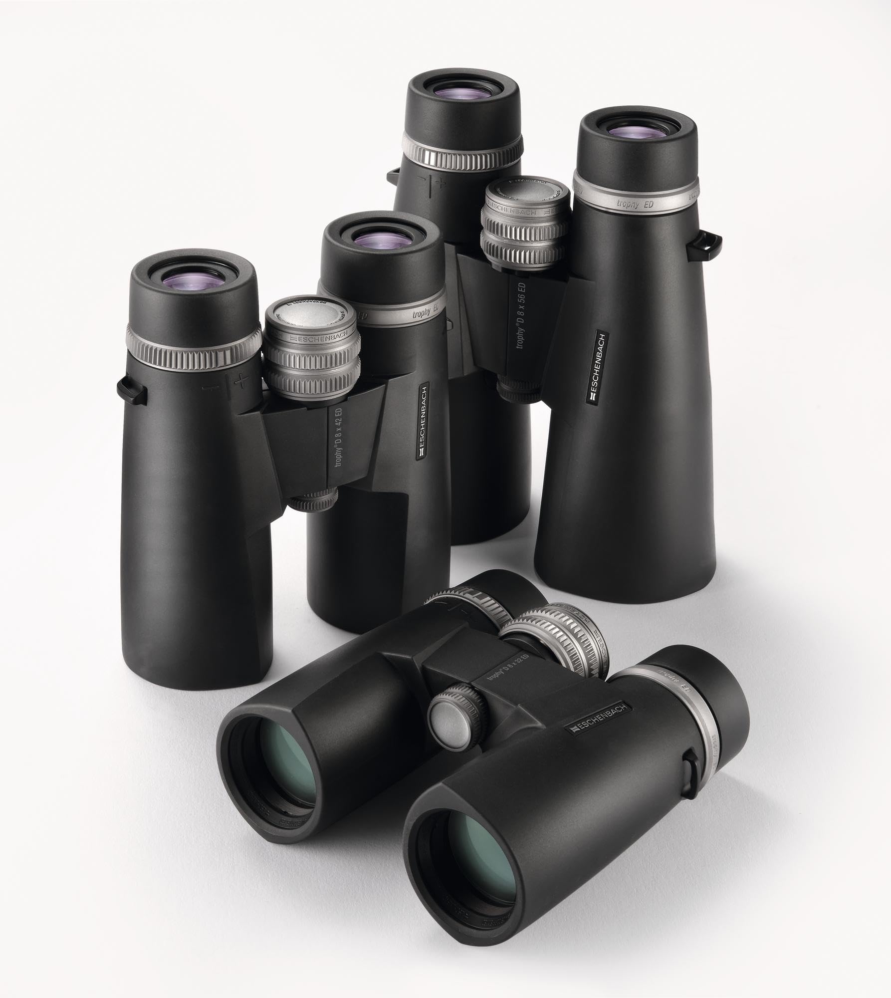 Eschenbach Trophy D 8X32 Binoculars For Adults For Bird Watching - High Power Ed Glass Optics Waterproof Fogproof 21,2Oz