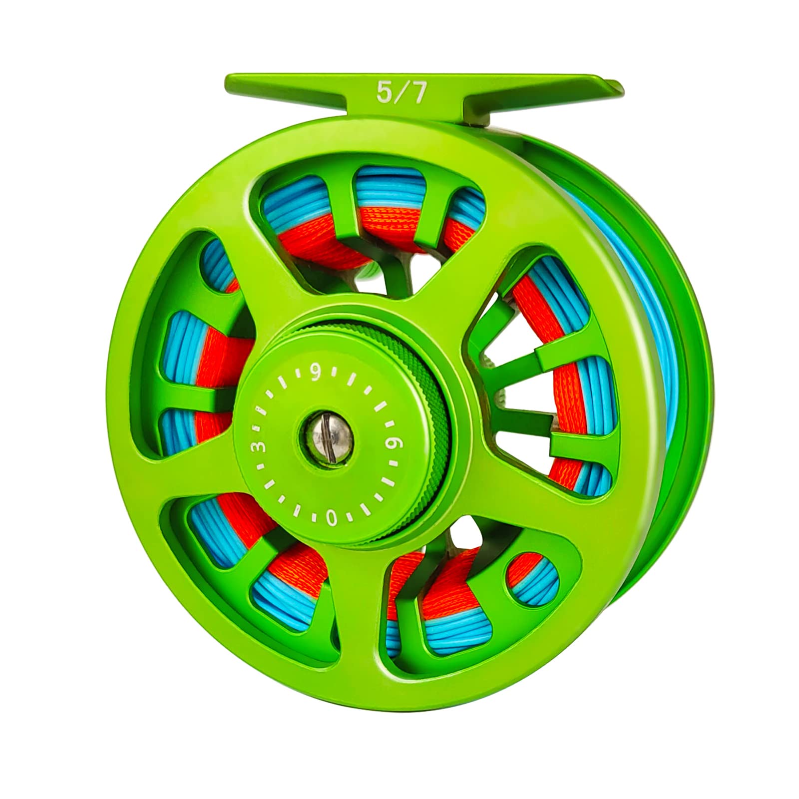 Eupheng Aventik Fly Fishing Reel 3/4/5/6/7/8/9 Pre-Loaded Fly Reel With Line Combo