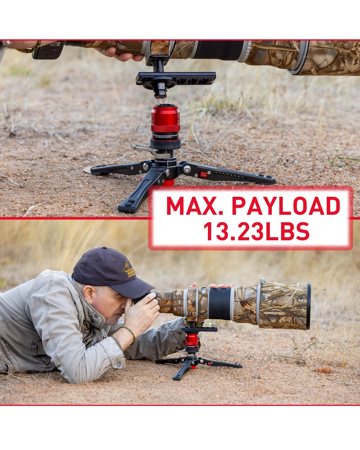 Ifootage Mini Tripod For Camera Shooting,Pedal Version And Standard Version,Patented Quick Release Top Plate