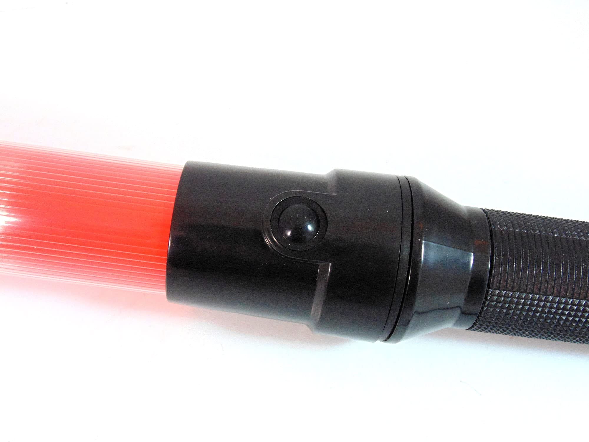 Rk Safety Rk 16-Inch Signal Traffic Wand Baton Led Flashlight With Wrist Strap, Orange Finish