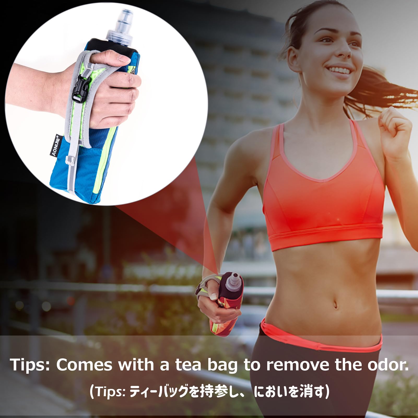 Azarxis Tpu Soft Flask Collapsible Water Bottles- 250Ml 350Ml 500Ml 600Ml