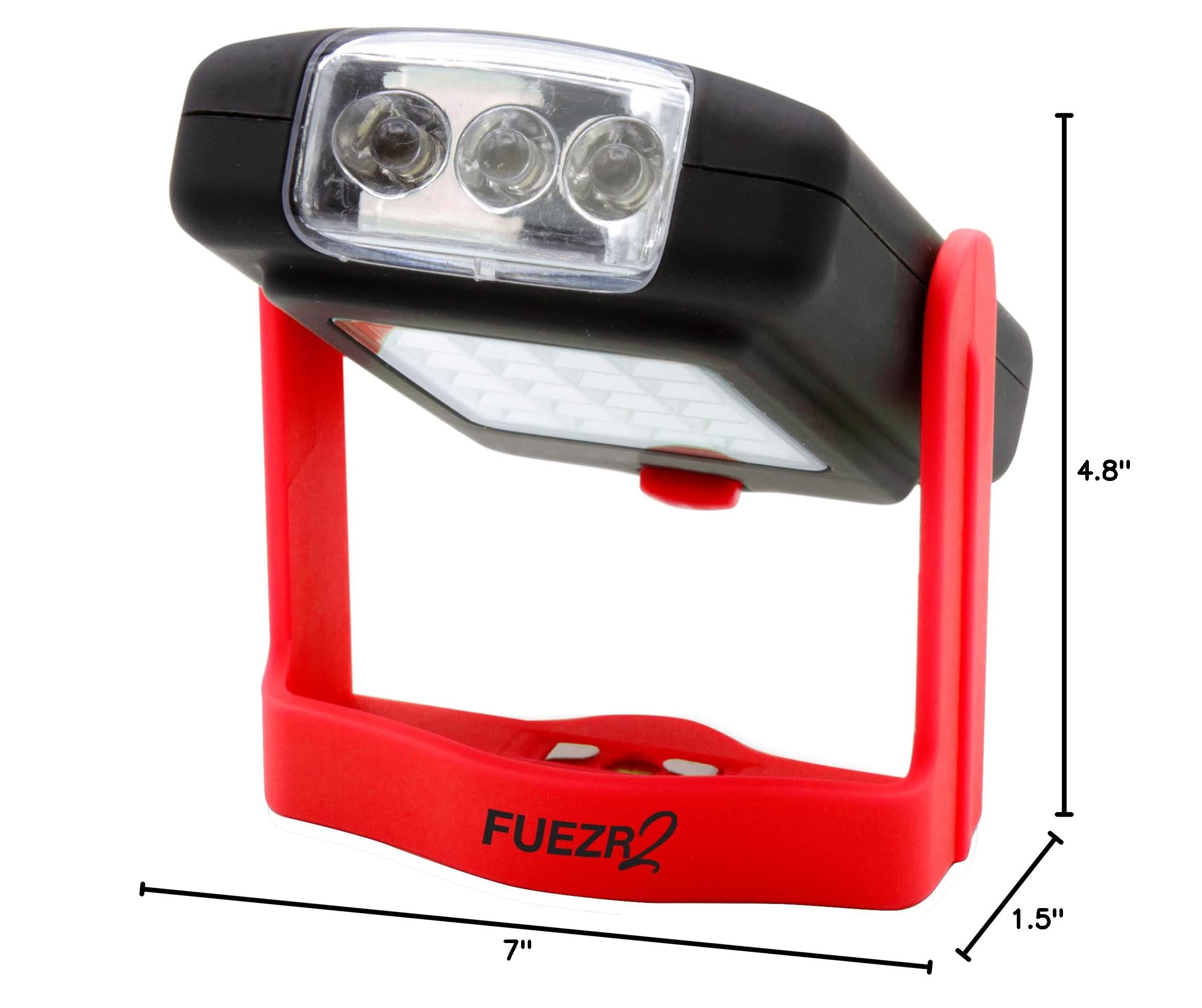Triplett Tt-102 Fuezr-2 2-In-1 Ultra-Bright Water-Resistant Led Worklight/Flashlight