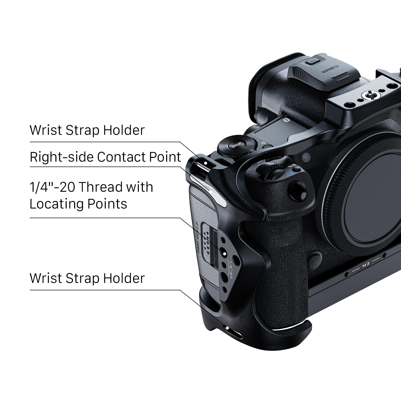 Tilta Camera Cage Base Kit With Cooling System Compatible With Canon R5 Mark Ii - Black