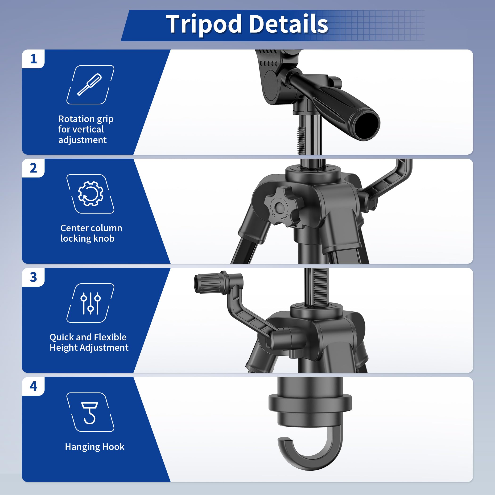 Lucmo Starlink Mini Tripod Stand, 360° Adjustable Starlink Mounting Kit For Camping And Rv Travel/Outdoor, Starlink Mini Tripod Includes Pipe Adapter