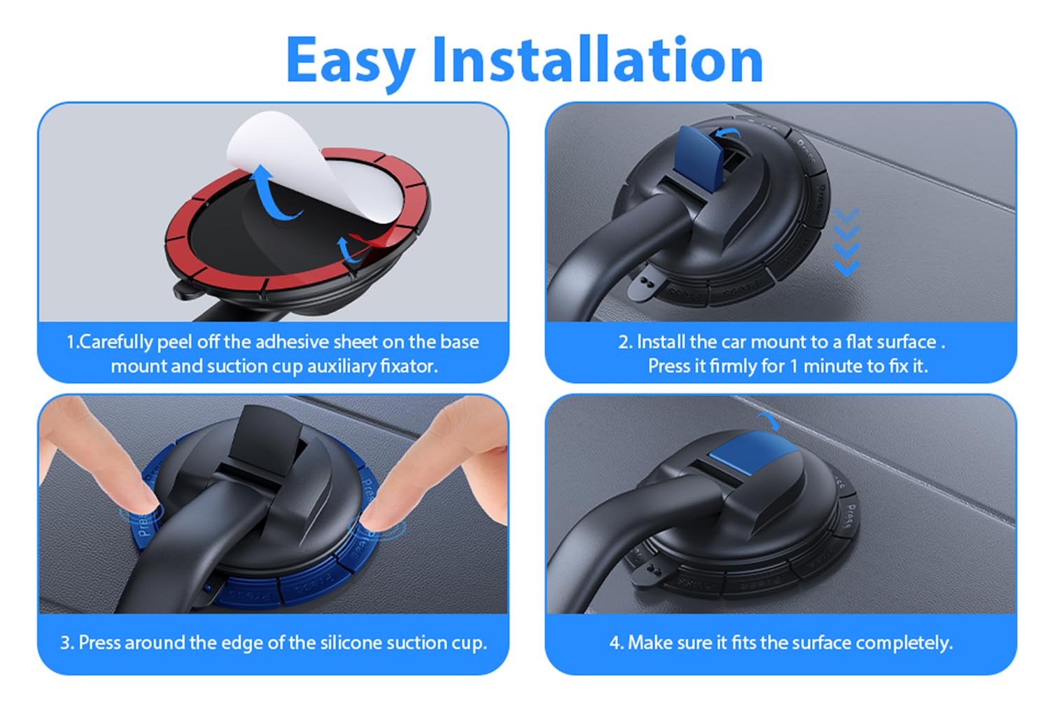 Dolyofg For Magsafe Car Mount,【Strong Magnets & Low Profile】 Magnetic Phone Holder For Car Dashboard Windshield Universal Hands  Car Phone Holder For Iphone 15 14 13 12 Pro Max Plus Android