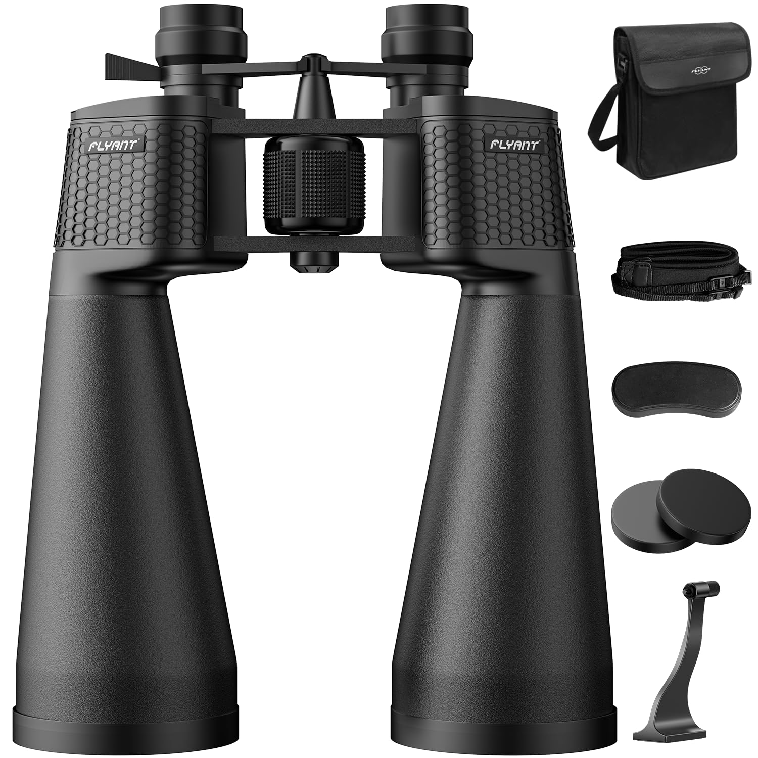 Flyant 15-35X70 Zoom Binoculars For Adults, High Power 35X Hd For Stargazing & Bird Watching, Waterproof Binocular With Tripod Adapter, Ideal Essentials For Cruise Ship, Travel, Camping, Outdoor, Hunting