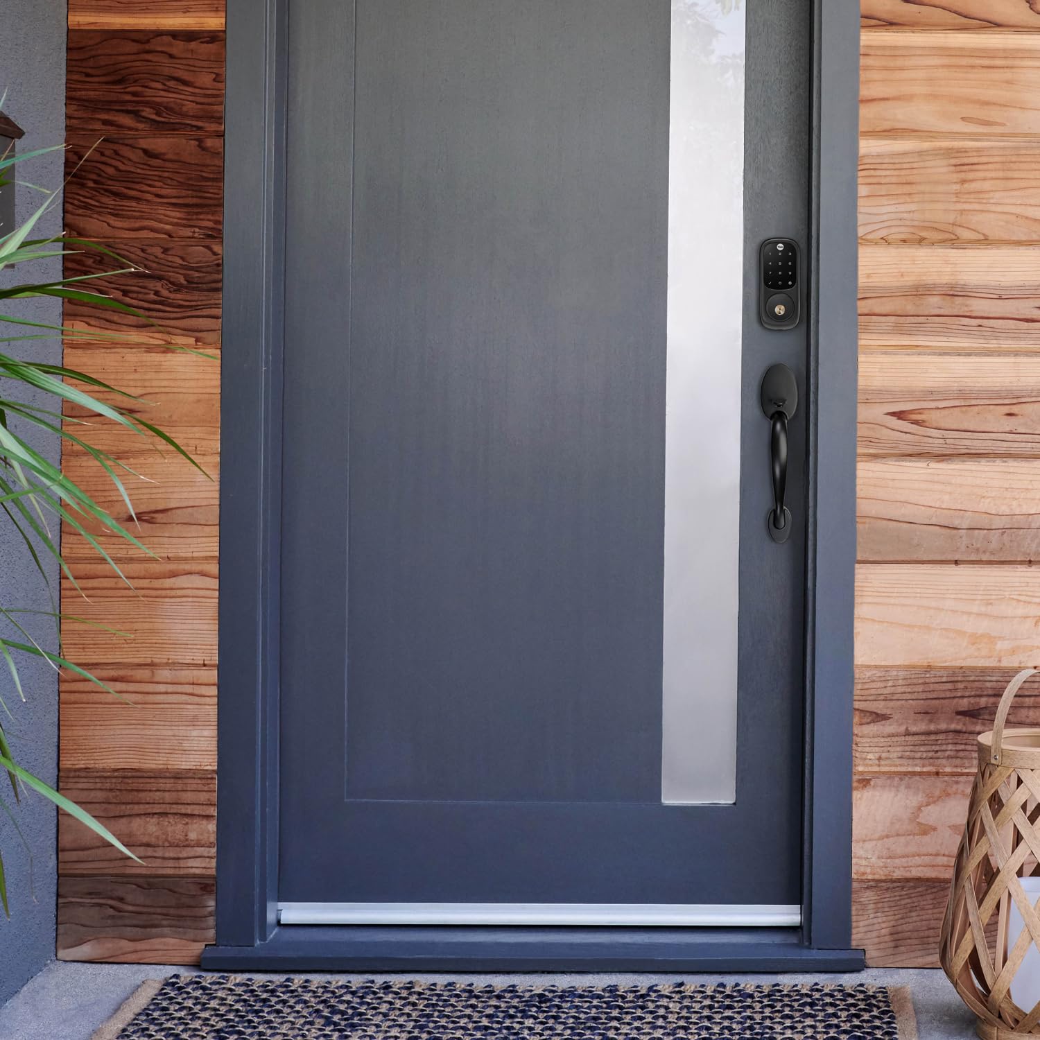 Yale Security Yale Assure Lock With Z-Wave, Black Suede Smart Touchscreen Deadbolt Works With Ring Alarm, Samsung Smartthings, Wink (Hub Required, Sold Separately), Yrd226-Zw2-Bsp