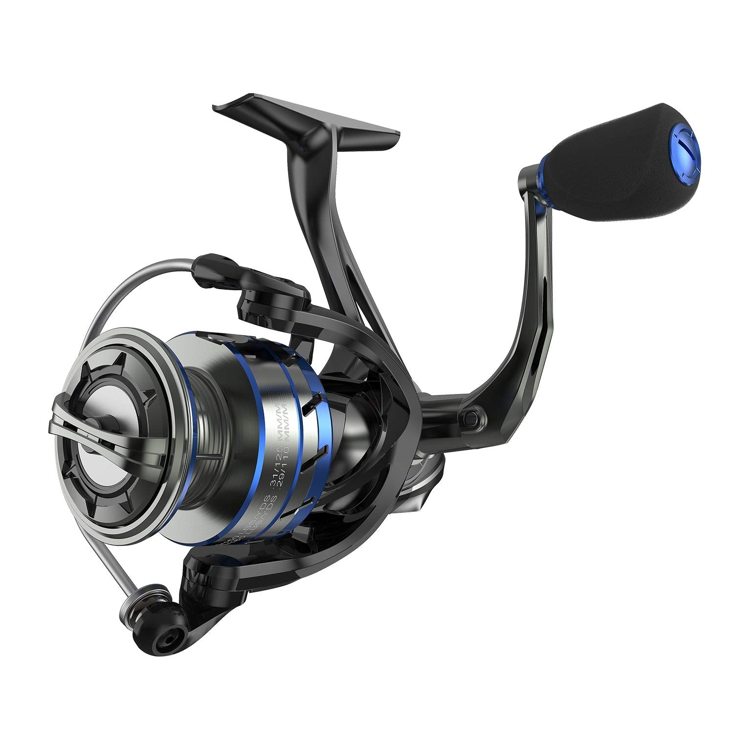 Tempo  Apex Spinning Reel, Ultralight Premium Magnesium Body, Super Smooth Fishing Reel 10 + 1 Bb, Powerful And Durable Reel Strong 39Lb Max Carbon Fiber Drag