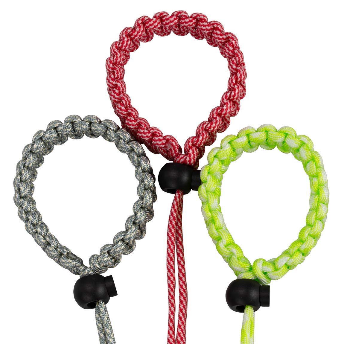 A Allzedream Allzedream Camera Wrist Strap Paracord Bracelet Adjustable For Dslr Binocular Cell Phone (Light Green White)