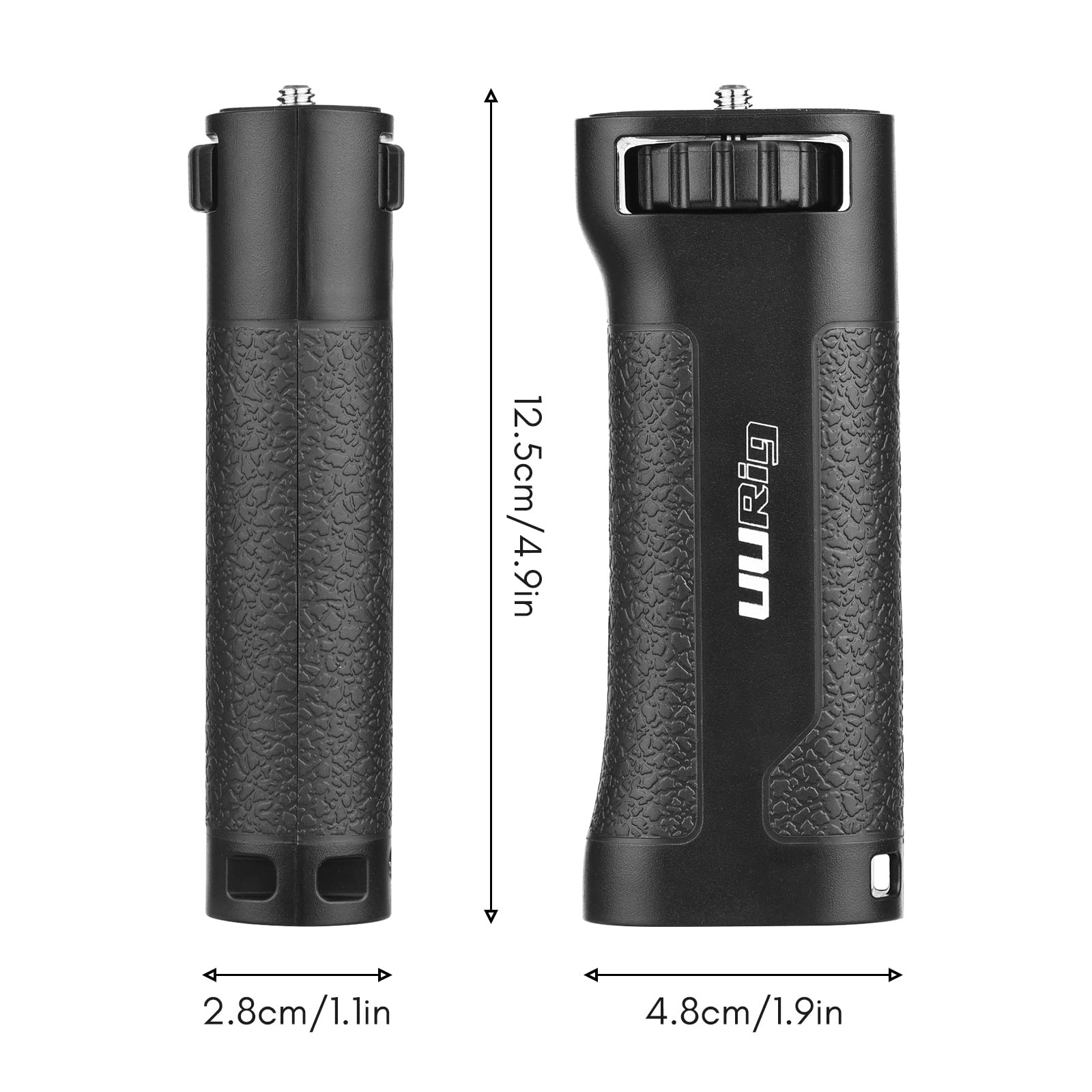 Bortt Camera Hand Grip Universal Ergonomic Camera Handle Grip Portable Photography Handheld Stabilizer With 1/4 Inch Screw For Mirrorless Camera Sports Camera Video Light Vlog Video Recording