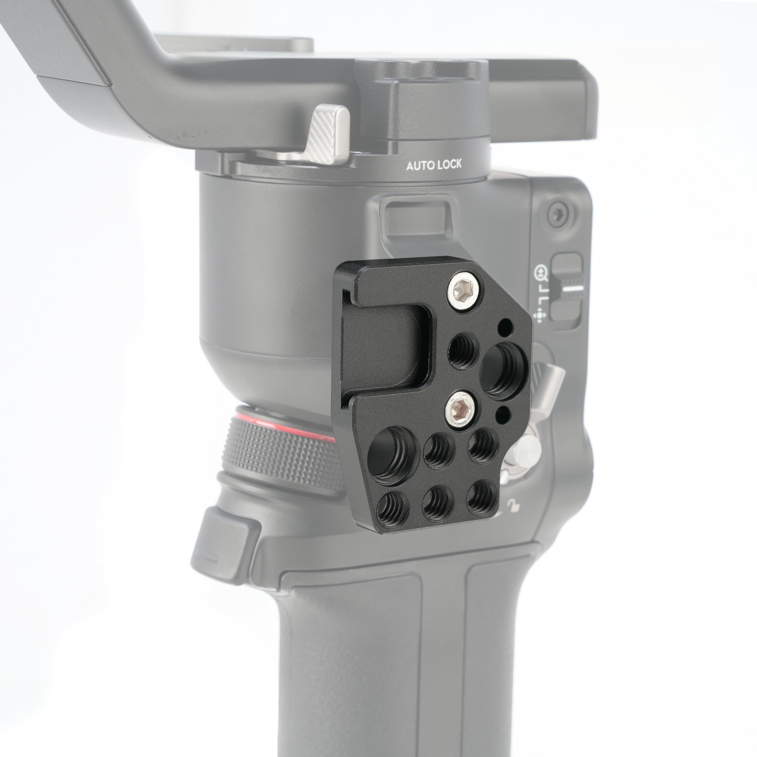 Ezrrio Quick Release Plate For Dji S Sc Rs2 Rs3 Rsg2 Stabilizer, Aluminum Alloy Stabilizer Expansion Quick Release Plate, 1/4 3/8 Inch Holes, Versatile Interfaces, Compact And Protable