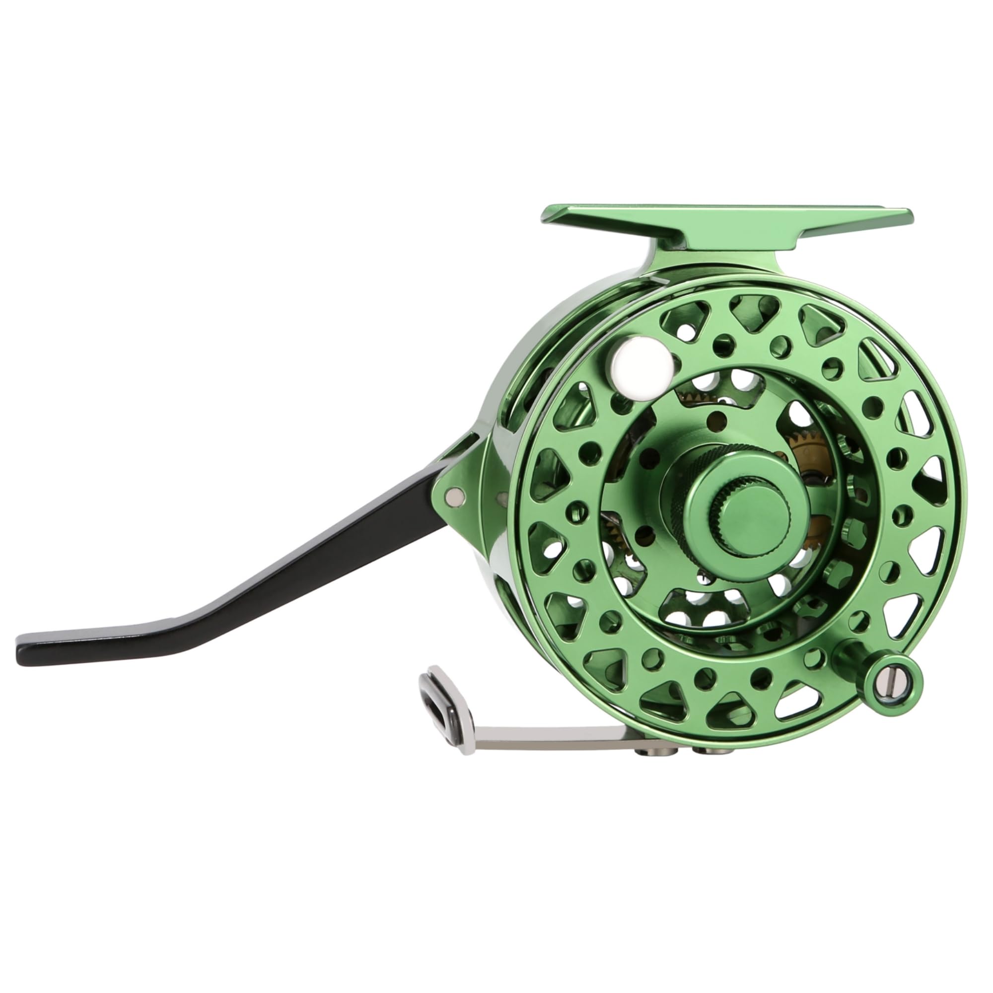 Bigchub Semi-Automatic Fly Fishing Reel, Cnc Machined Aluminum, Quick Line Retrieval, Adjustable Drag, Quick Spool Removal, Freshwater Lake Stream Pond Fishing