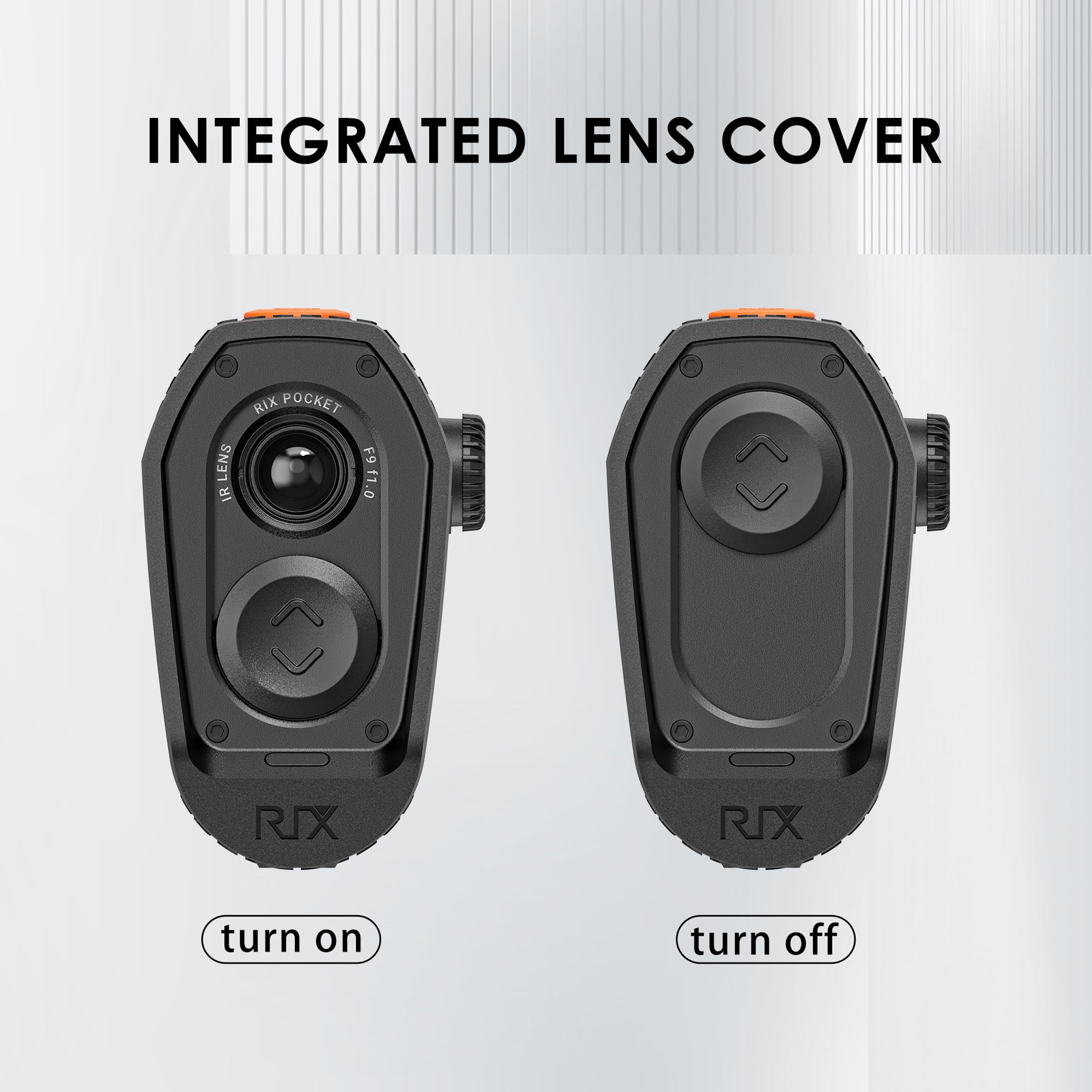 Rix Pocket K2 Portable Thermal Monocular For Hunting, 256X192 (50Hz), Wi-Fi, Handheld Night Vision Monocular