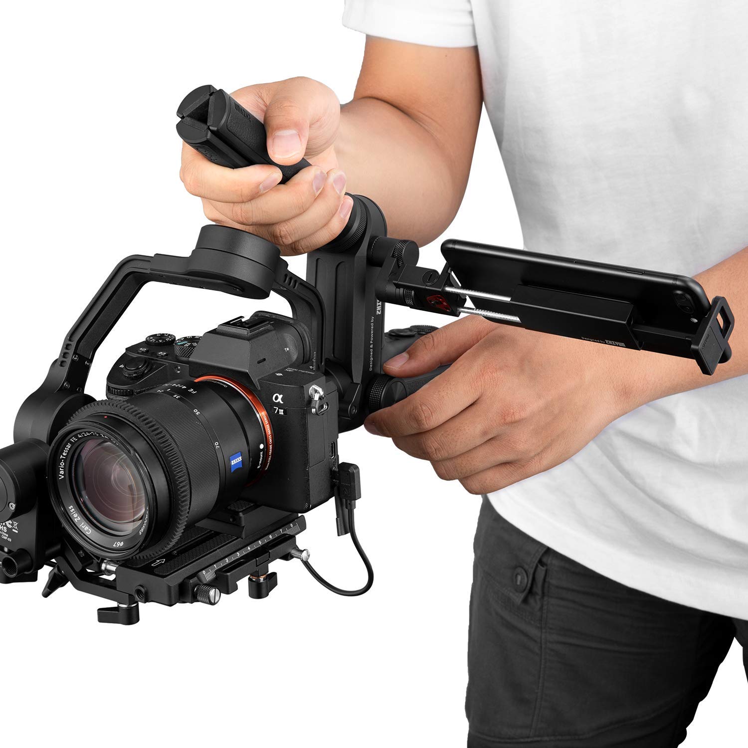Zhiyun Transmount Phone Holder With Crown Gear For Weebill Lab