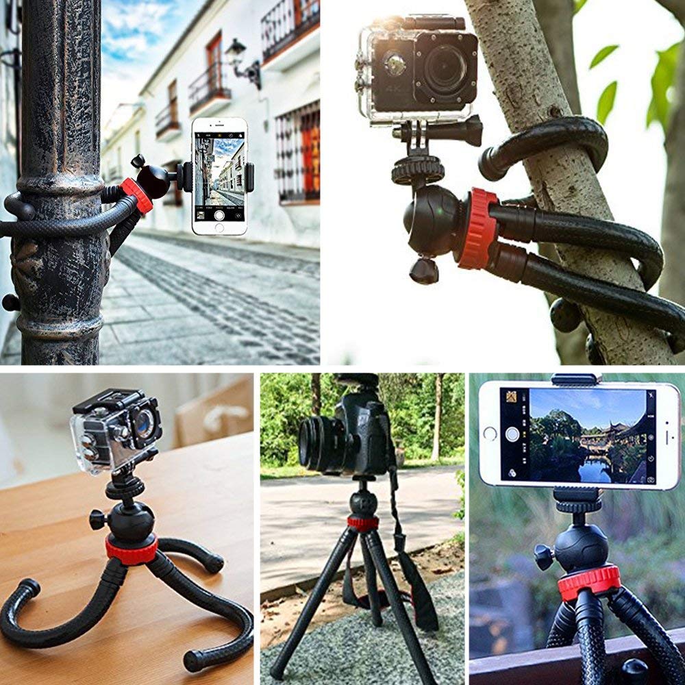 Acetaken 12'' Flexible Tripod Stand For Tascam Recorder Dr-40 Dr-05 Dr-22Wl Dr-44Wl Dr-100Mkiii - Acetaken