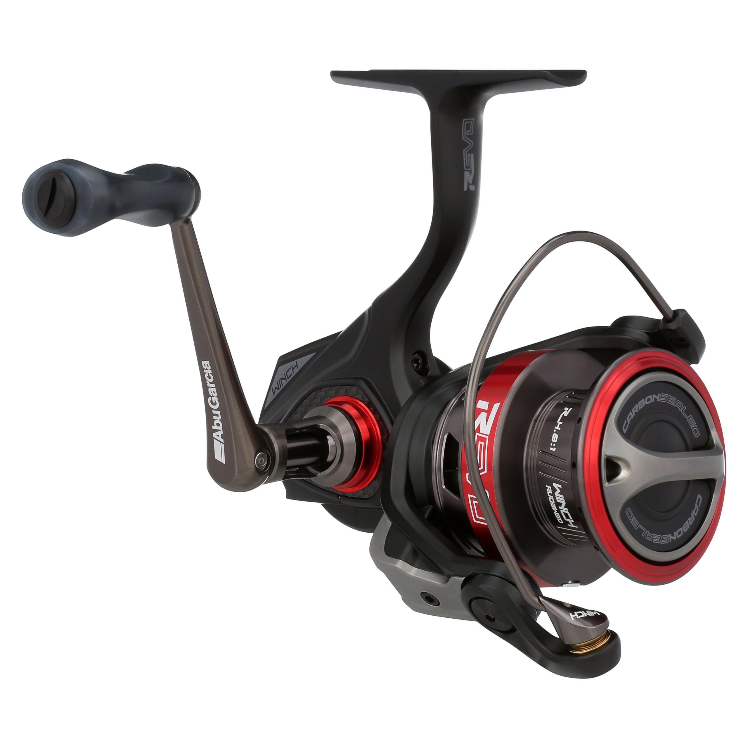Abu Garcia Revo 3 Winch Spinning Fishing Reel, Size 30, Right/Left Handle Position, Asymmetrical Body Design, Durable, Lightweight Fishing Reels