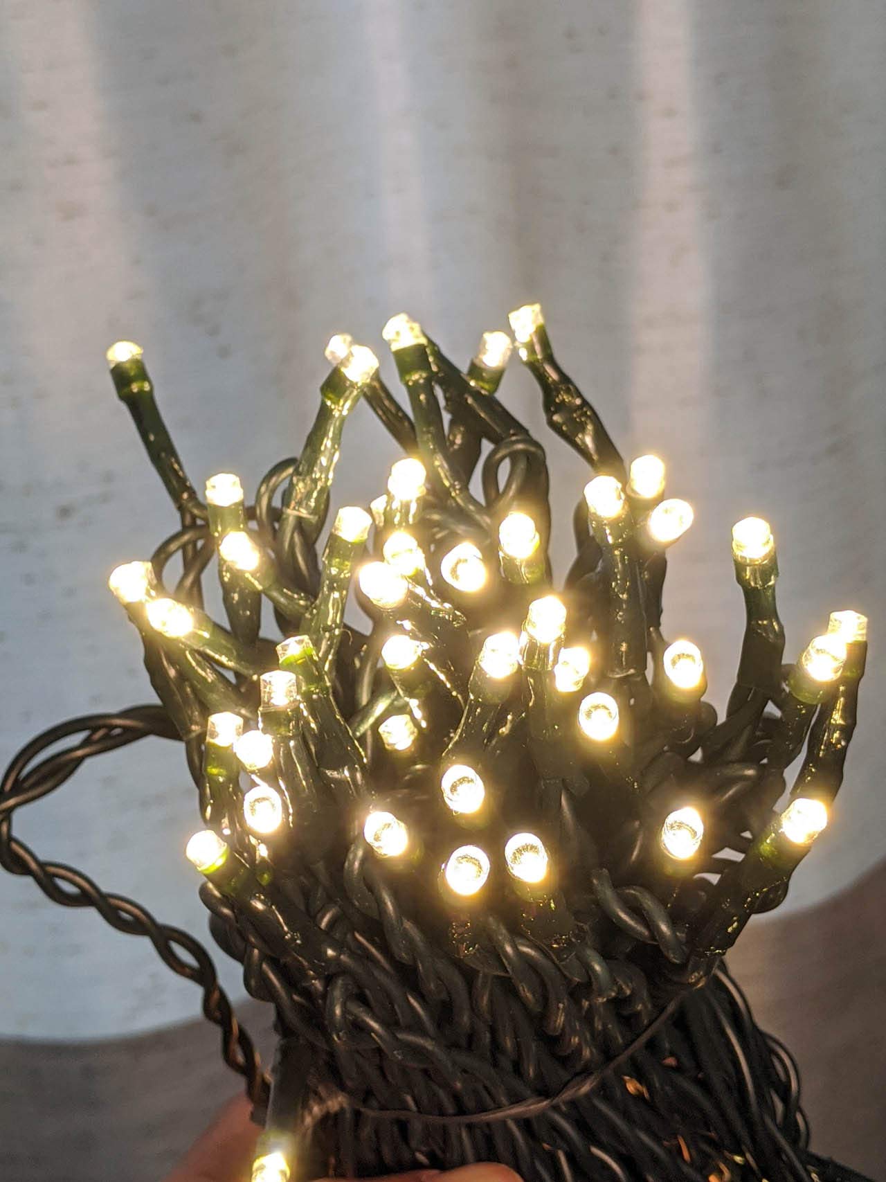 Skdorpfm 33Ft 100-Led Outdoor Waterproof Warm White String Lights - Works With Low Voltage Landscape Lighting Systems (12V) (Product Is Not Compatible With Standard Household Electricity 120V)