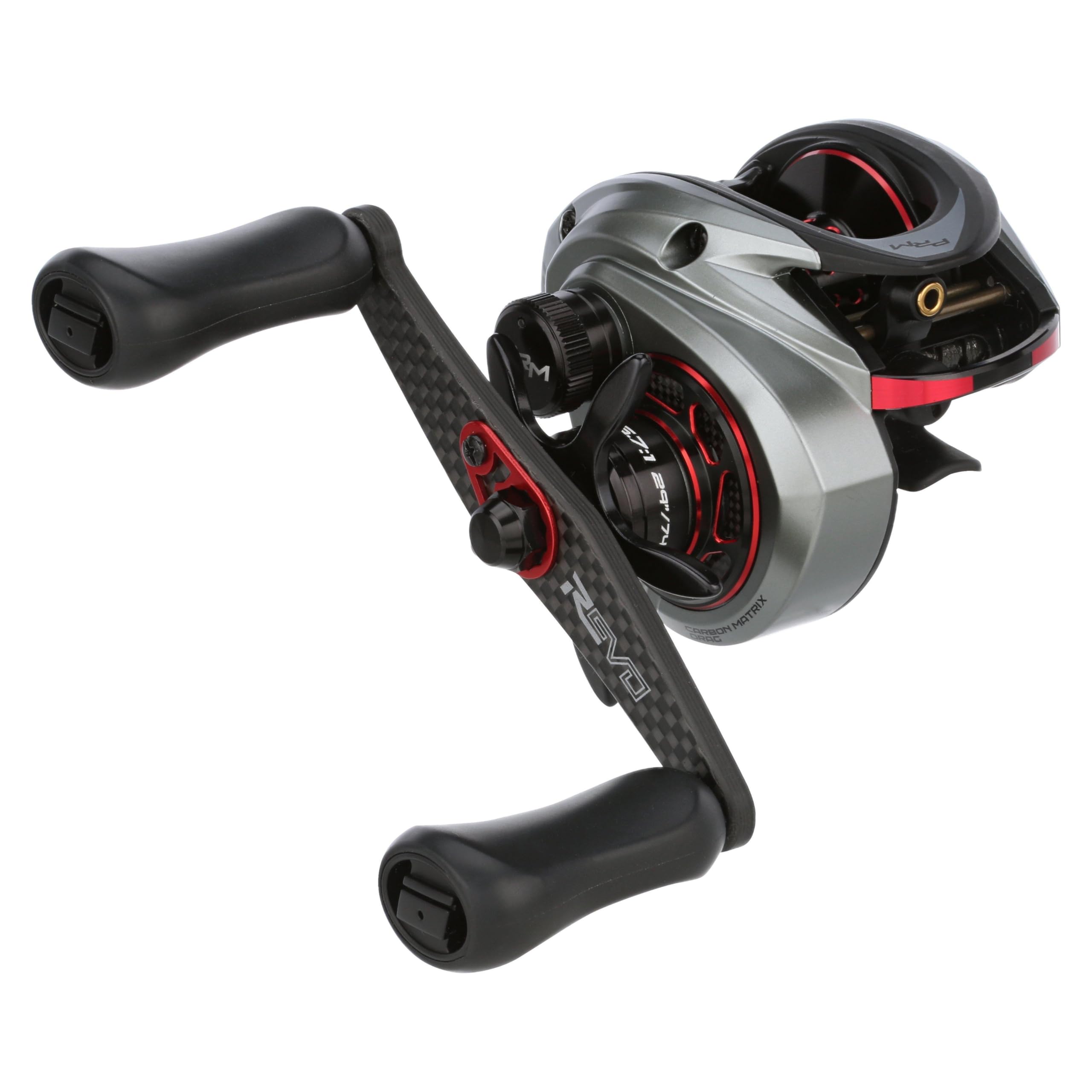 Abu Garcia Revo Premier Low Profile Reel, Reliable Freshwater Fishing Reel, Compact A-Symmetric Body With Gullwing Sideplate Design, Durable X2-Craftic Alloy Frame, Max Drag Of 20Lb  9.0Kg