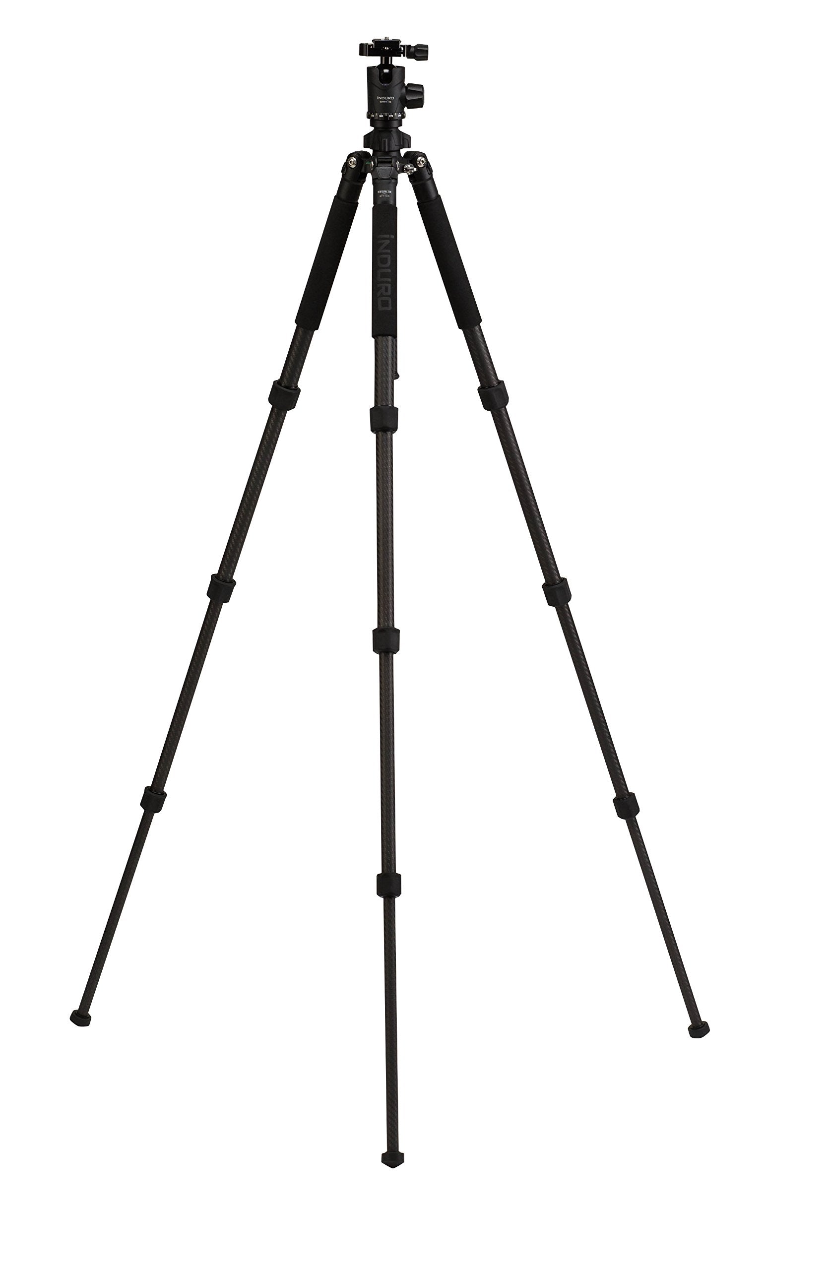 Induro Tripods Gtt104M1 No. 1 Stealth Carbon Fiber Tripod Kits, 4 Sections (Black)